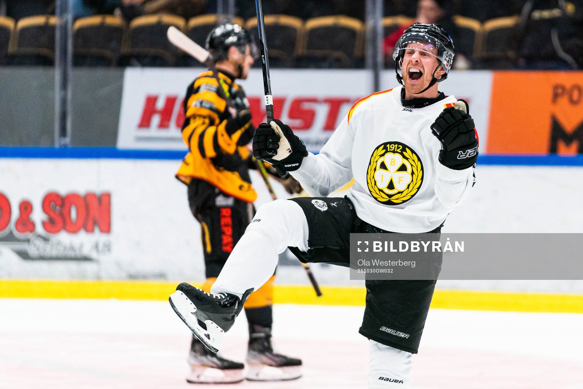Brynäs Chay Genoway jublar