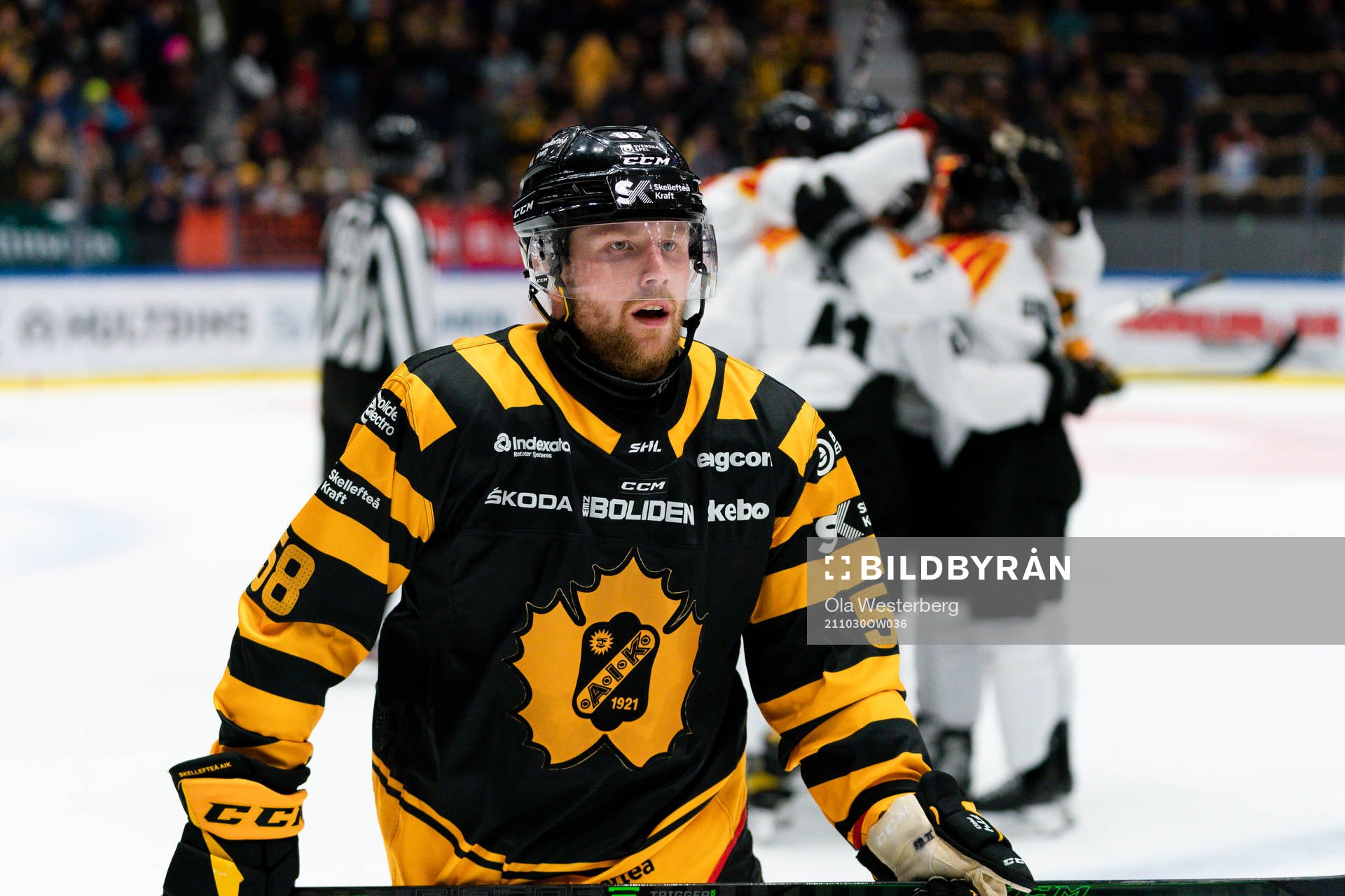 Skellefteås Oskar Nilsson deppar