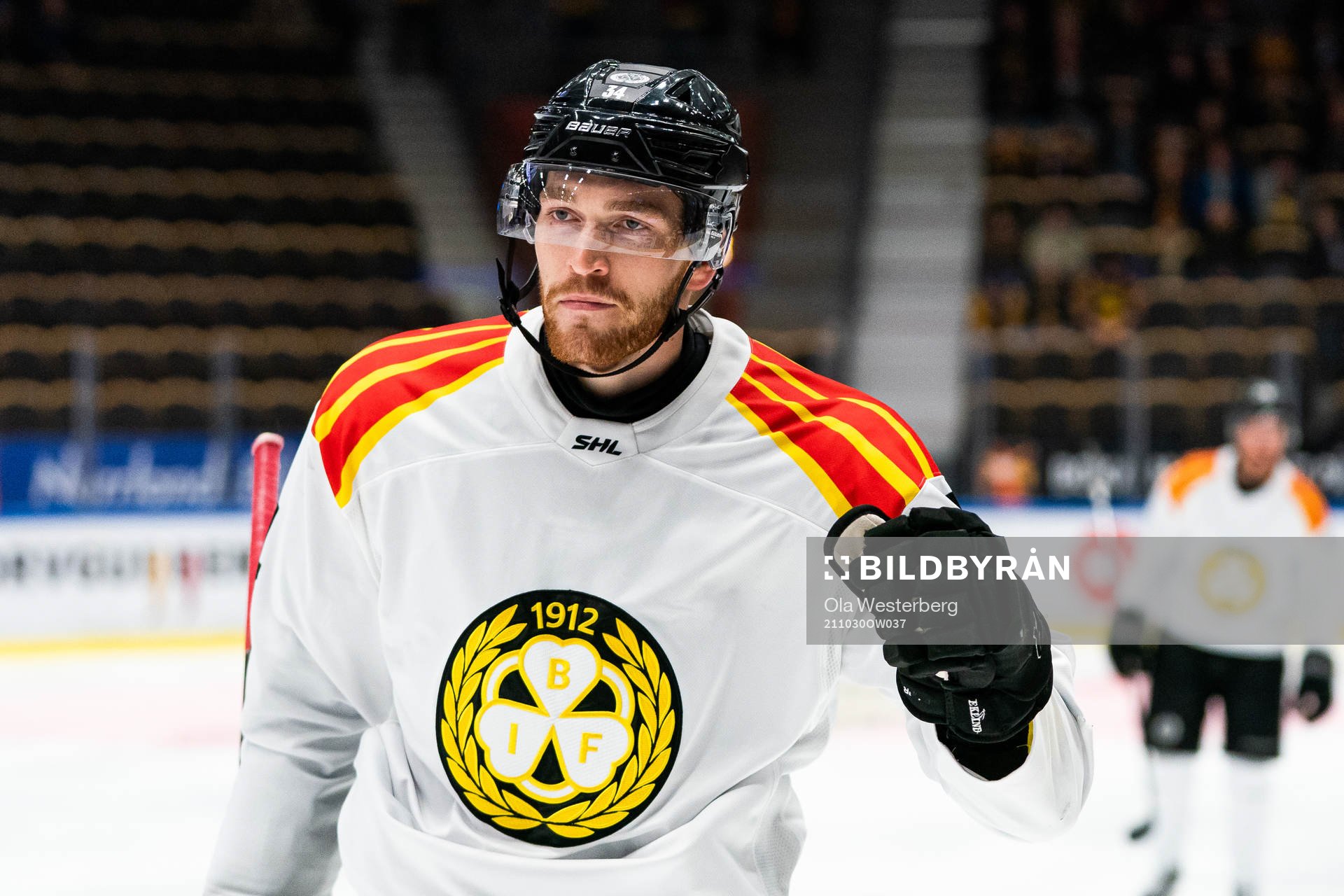 Brynäs Oscar Eklind jublar