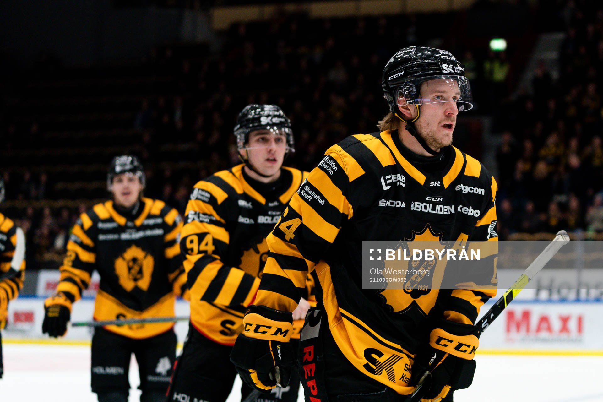 Skellefteås Jonathan Pudas jublar