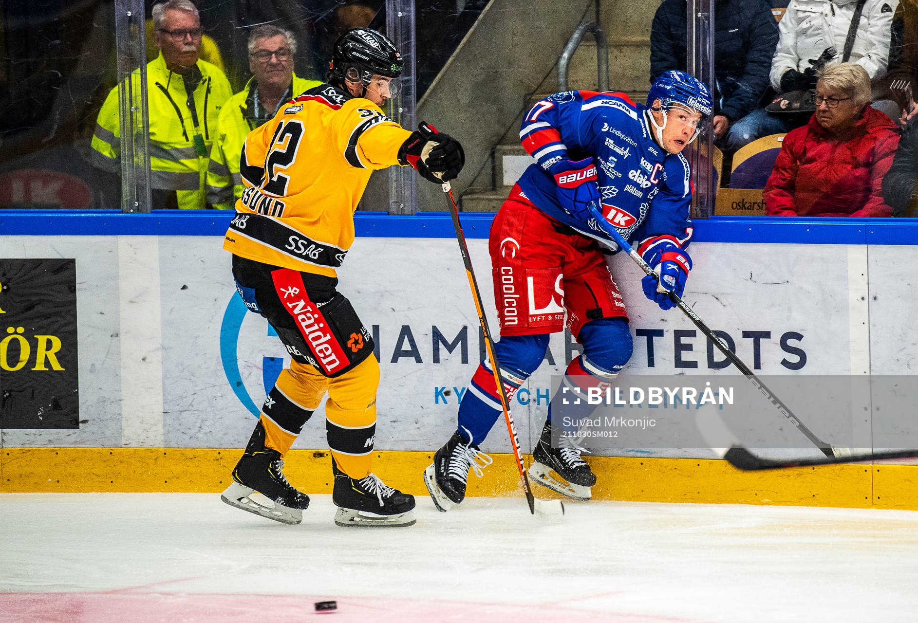 Luleås Oscar Engsund och Oskarshamns Jonas Engström