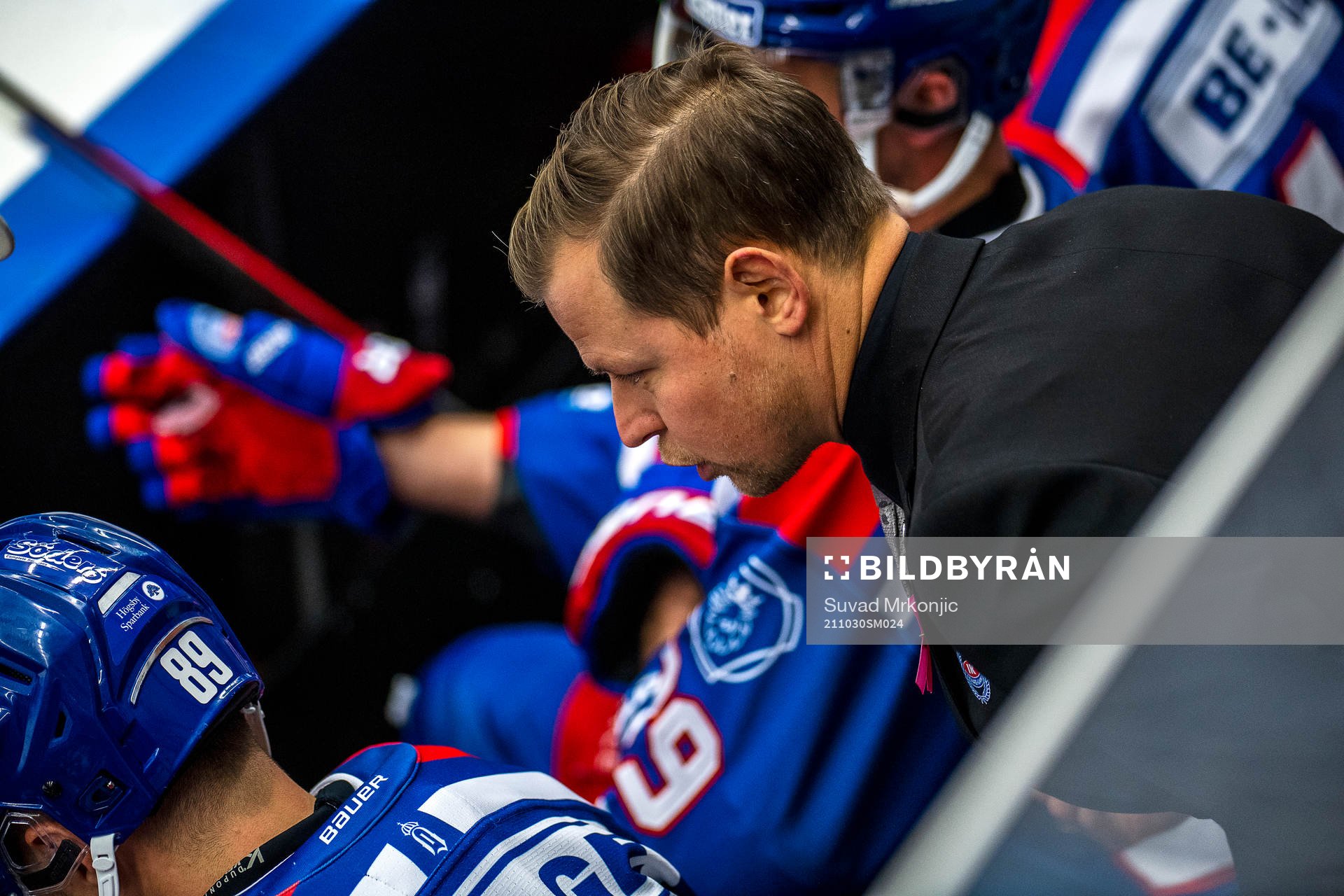 Oskarshamns tränare Martin Filander