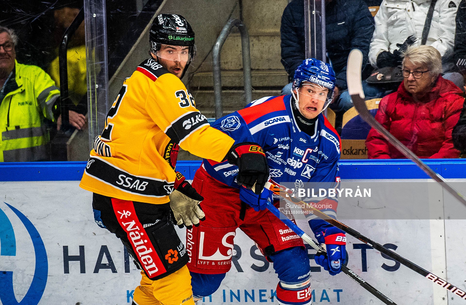 Luleås Oscar Engsund och Oskarshamns Jonas Engström