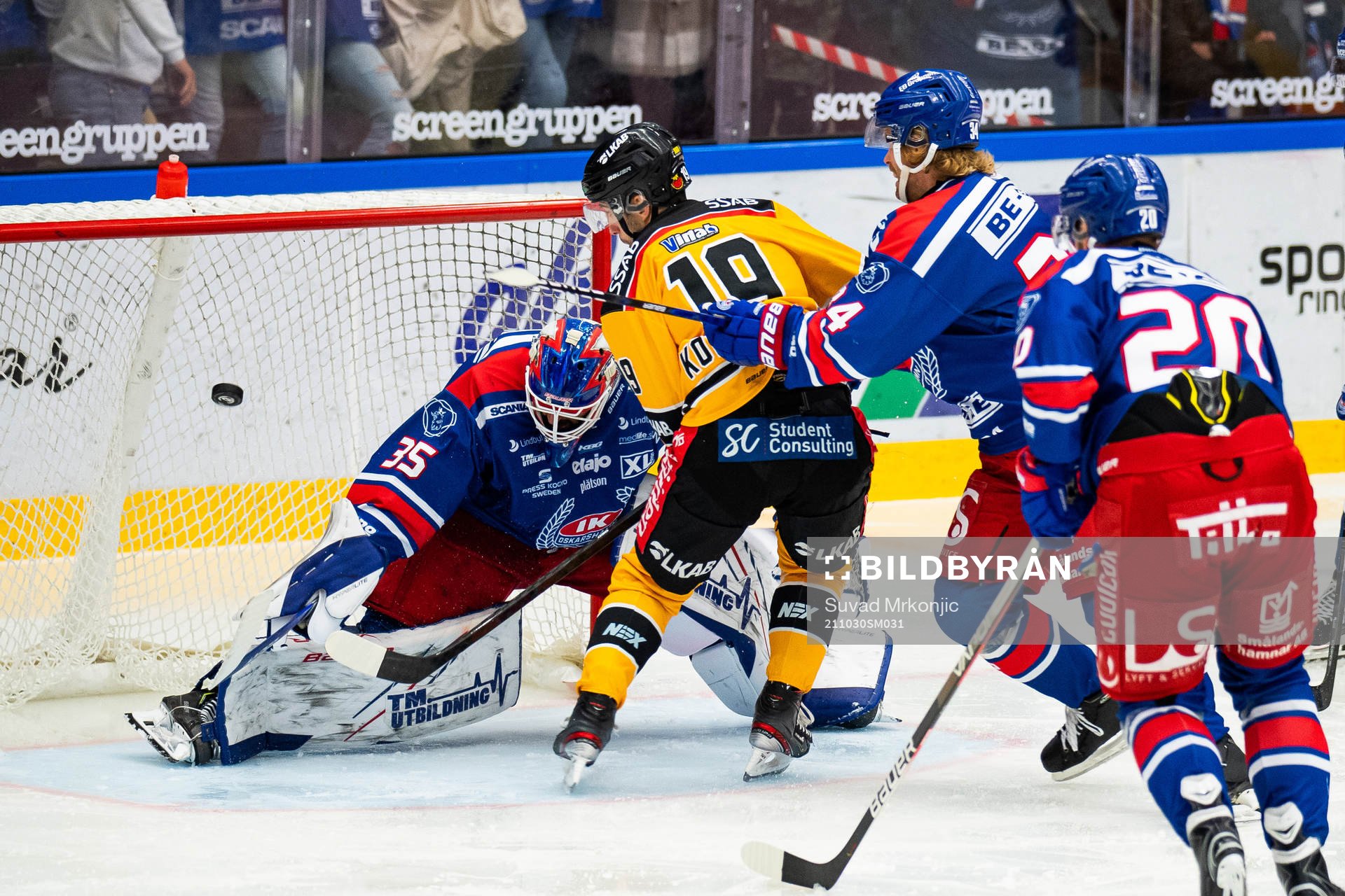 Luleås Konstantin Komarek gör 0-2 bakom Oskarshamns