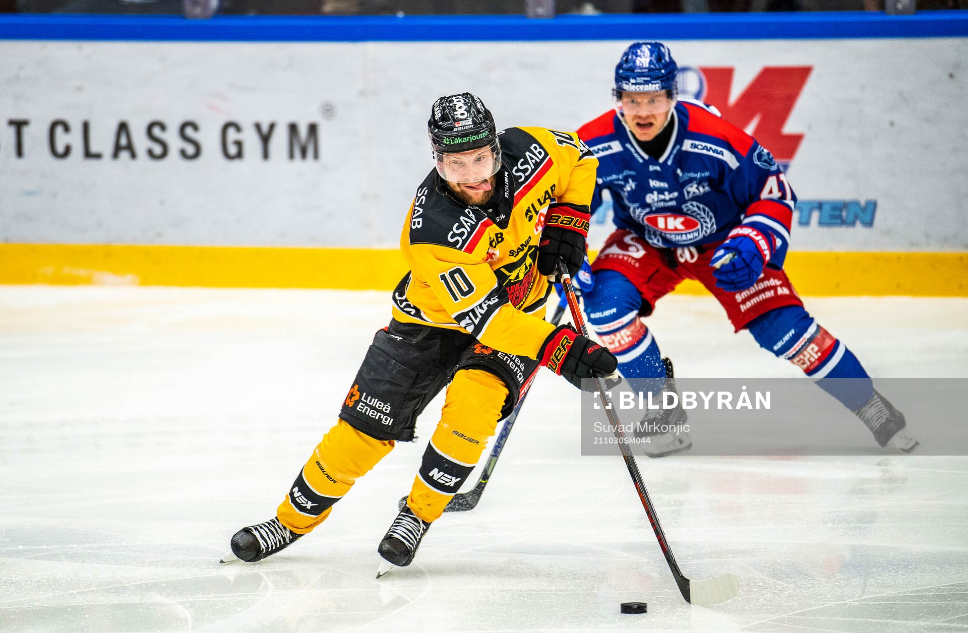 Luleås Einar Emanuelsson och Oskarshamns Johan Johnsson