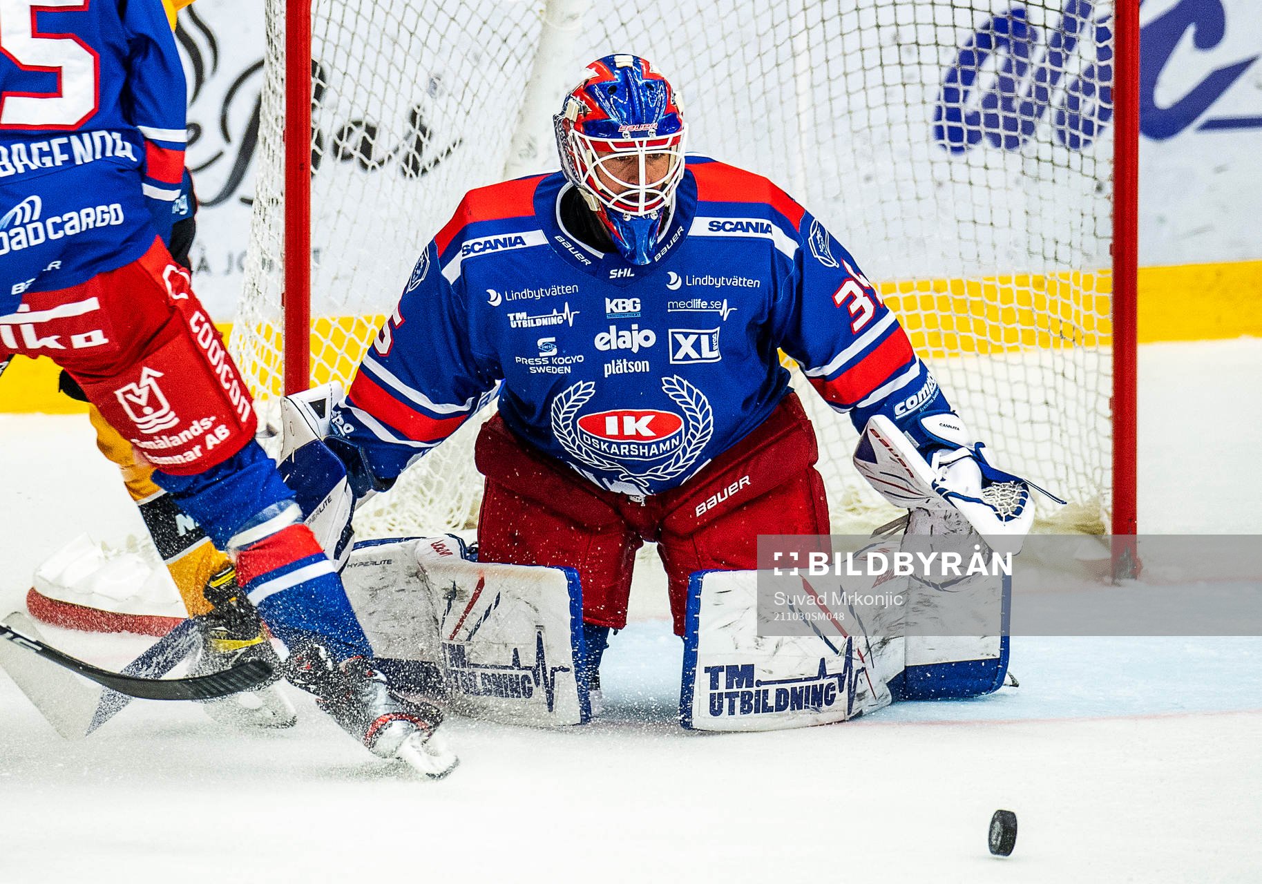 Oskarshamns målvakt Joe Cannata