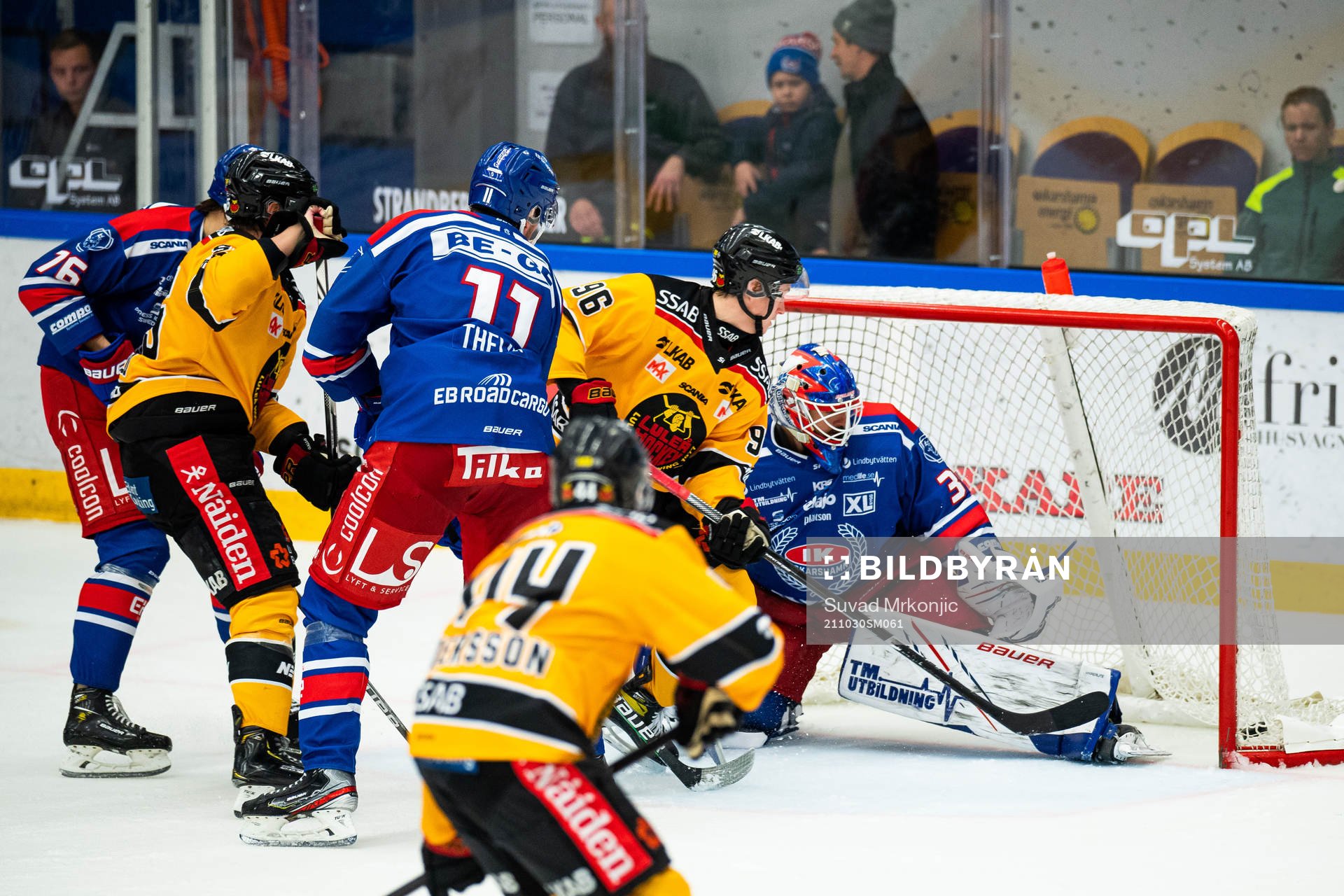 Luleås Pontus Andreasson gör 1-5 bakom Oskarshamns