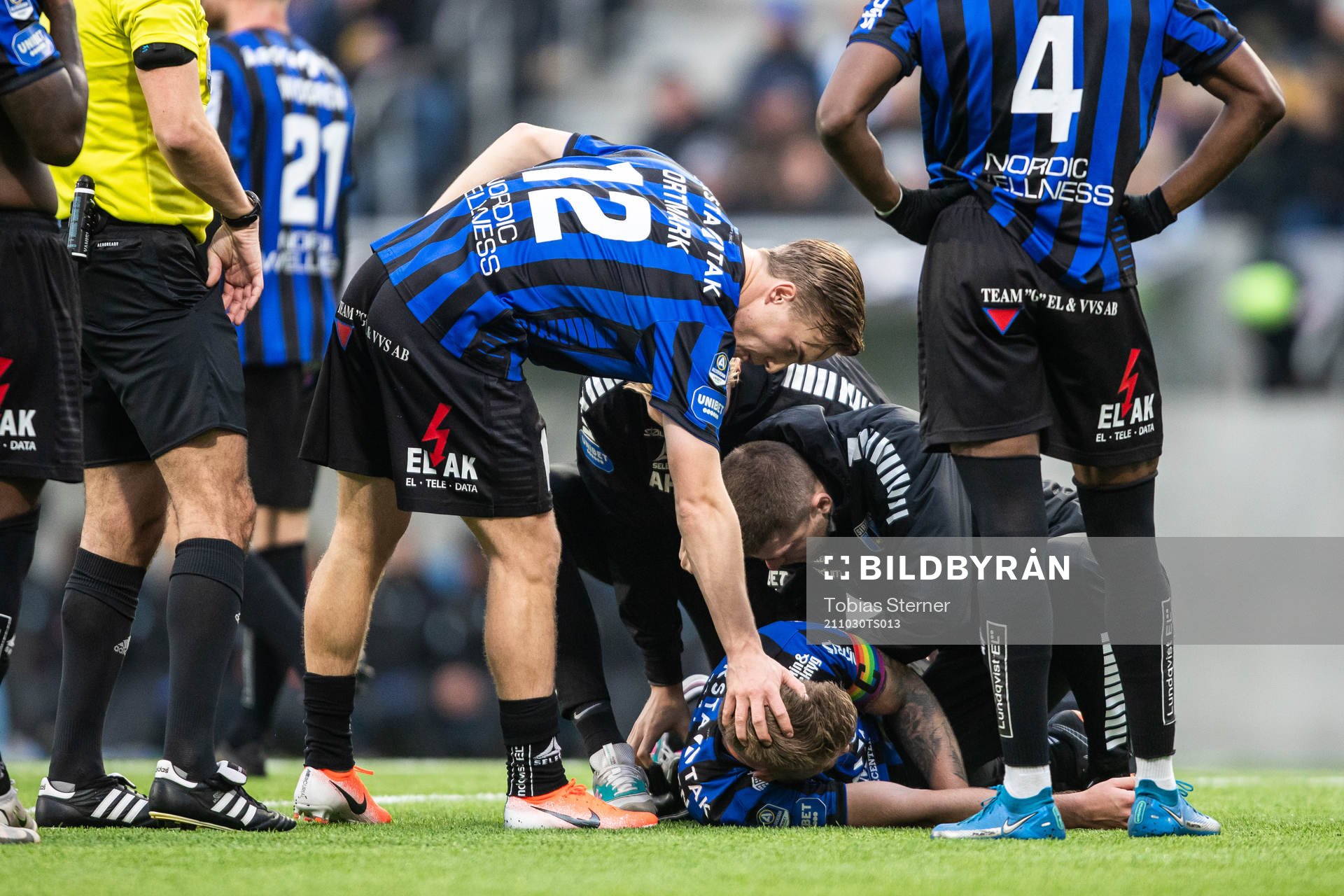 Sirius Marcus Mathisen har ont