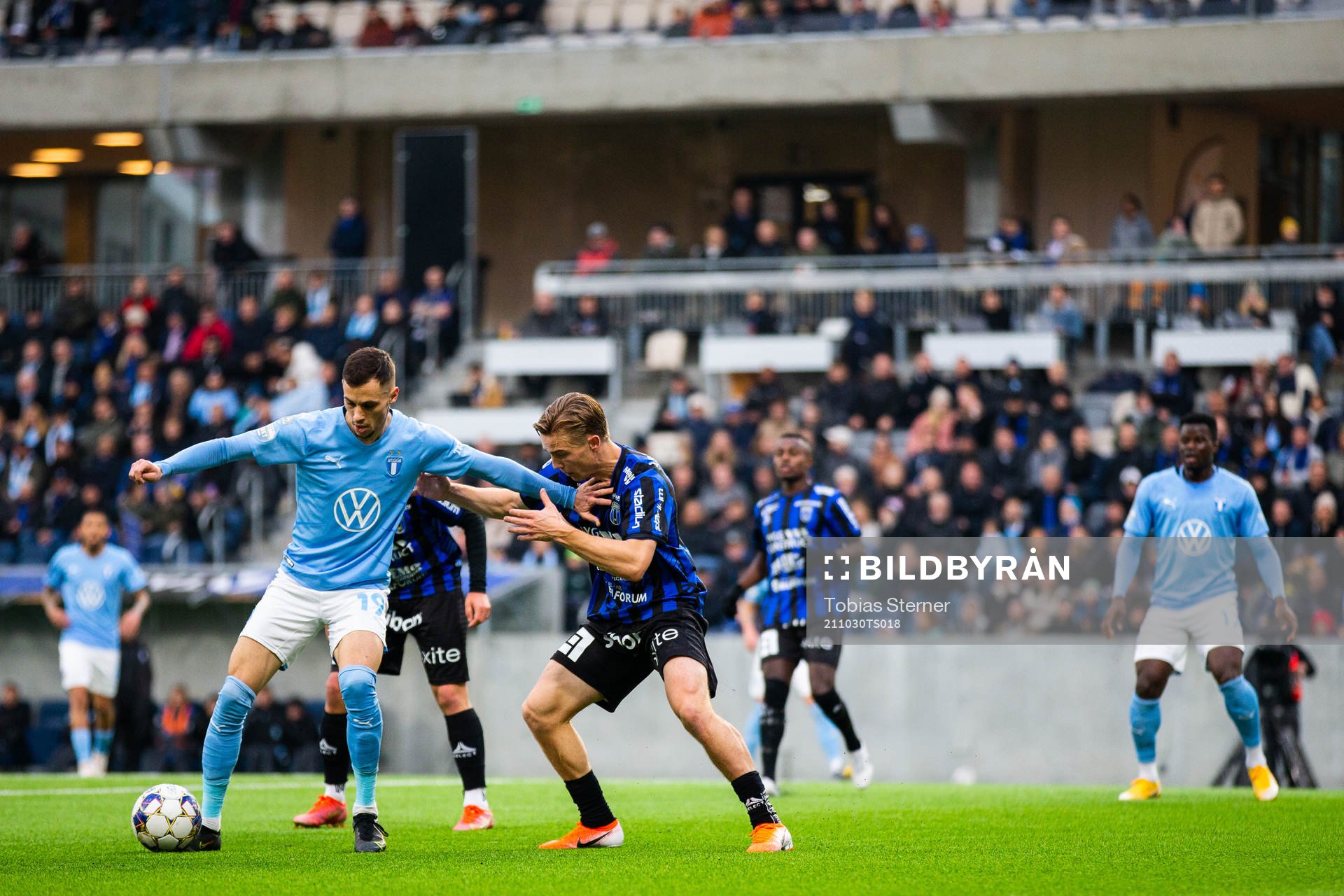Malmös Veljko Birmancevic och Sirius Jacob Ortmark