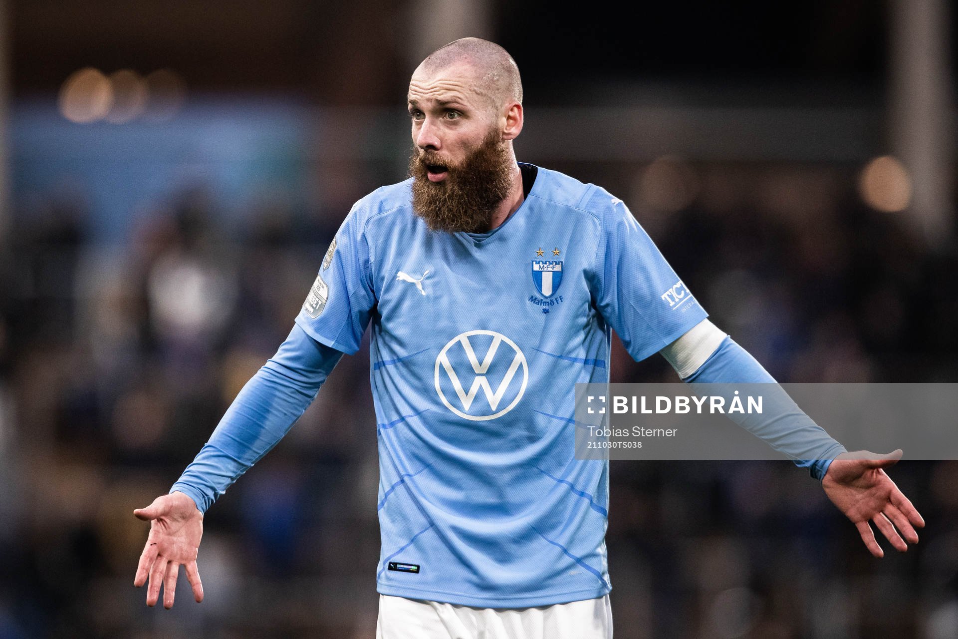 Malmö FFs Jo Inge Berget deppar