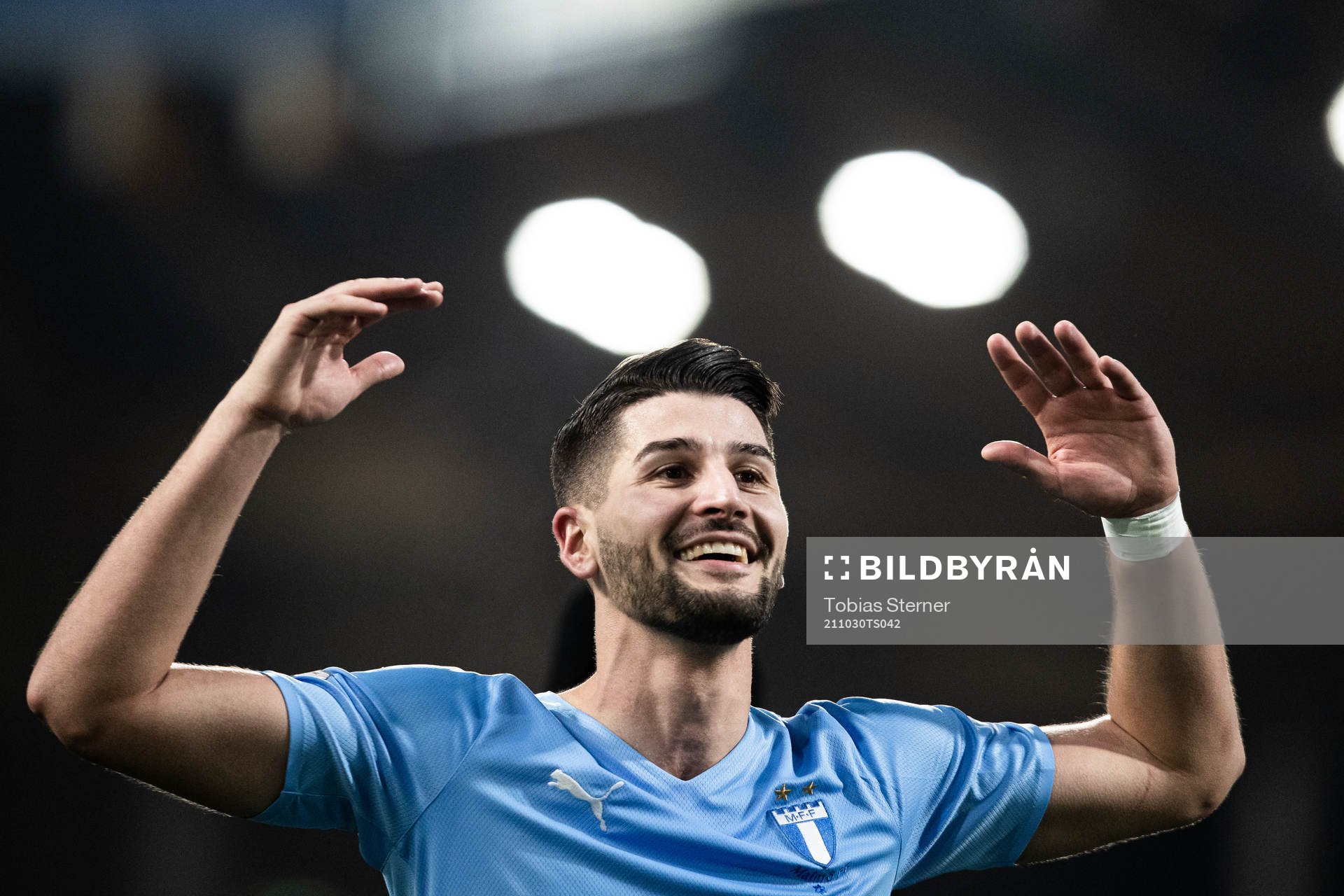 Malmö FFs Antonio Colak jublar