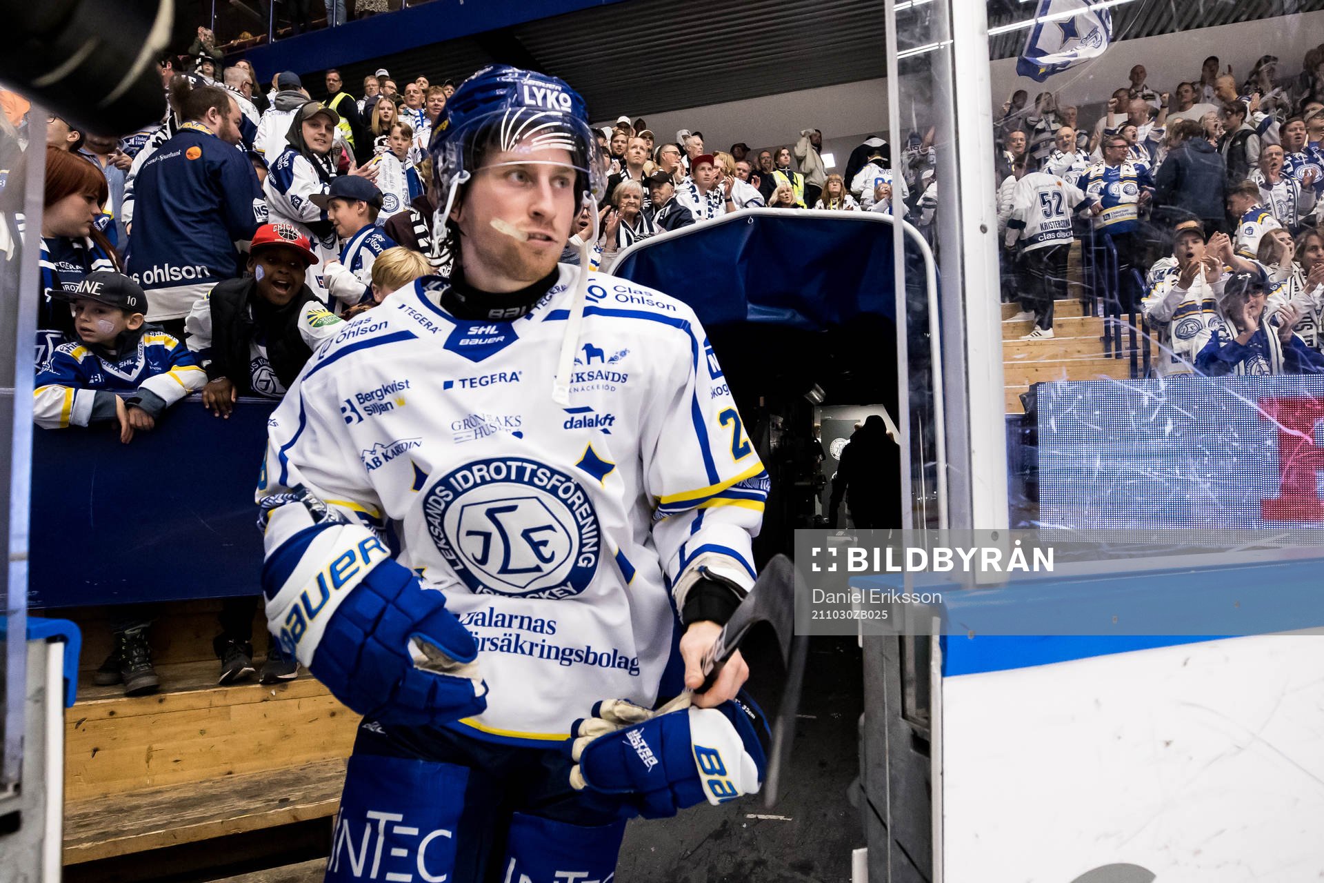 Leksands Justin Kloos utsedd till matchens krigare