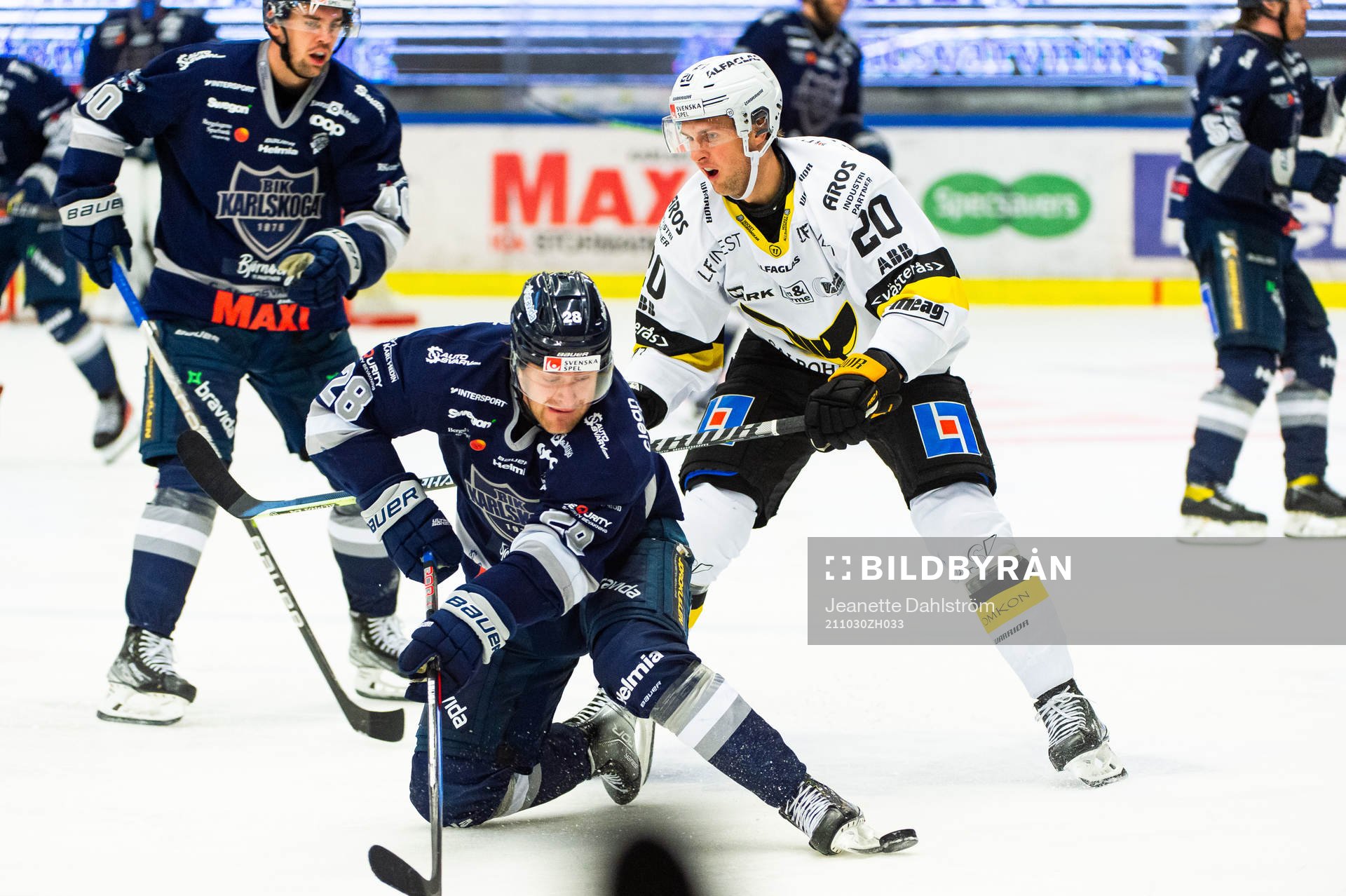 Karlskogas Sebastian Fakt och Västerås Mathias From