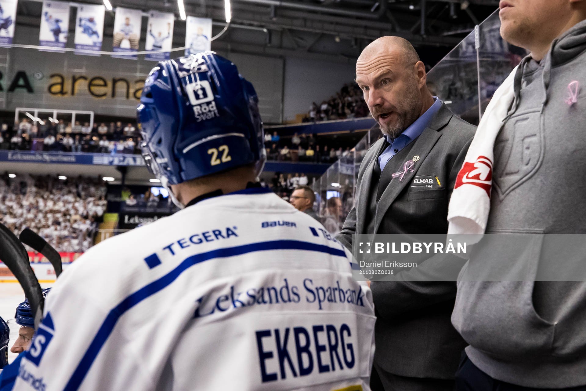 Leksands assisterande tränare Fredrik Hallberg