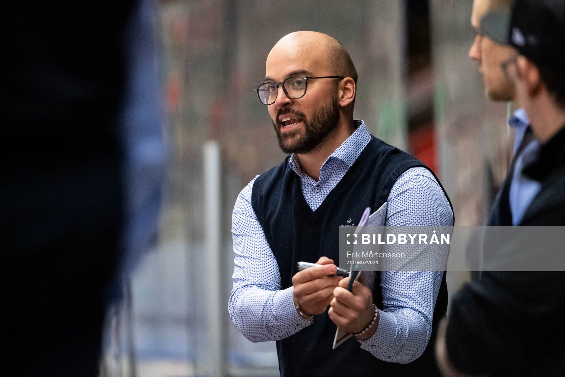 Modos tränare Björn Edlund