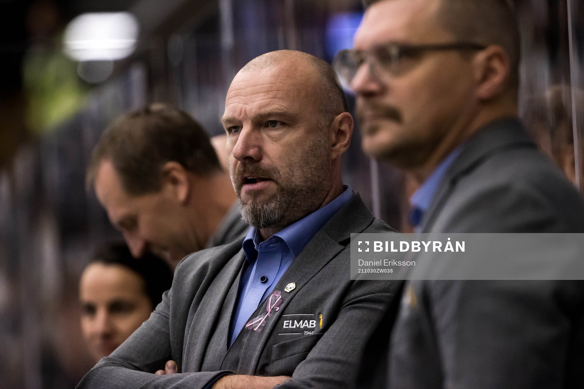 Leksands assisterande tränare Fredrik Hallberg