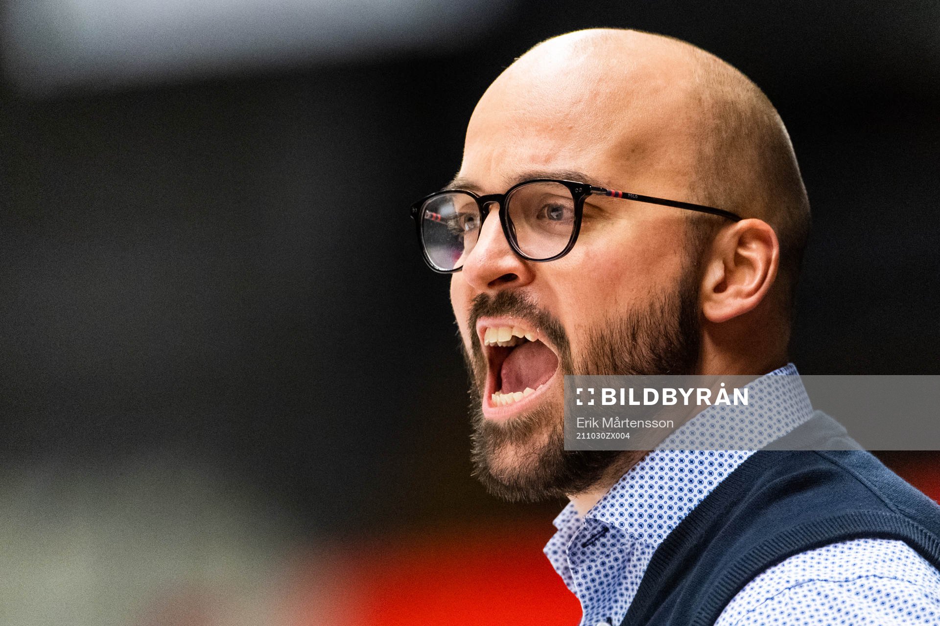 Modos tränare Björn Edlund