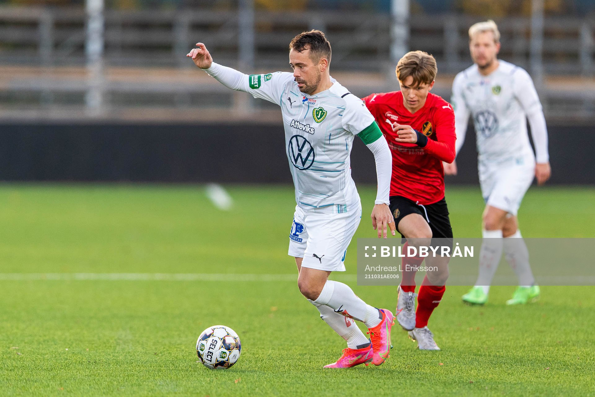 Jönköpings Fredric Fendrich och Vasalunds Tom Strannegård
