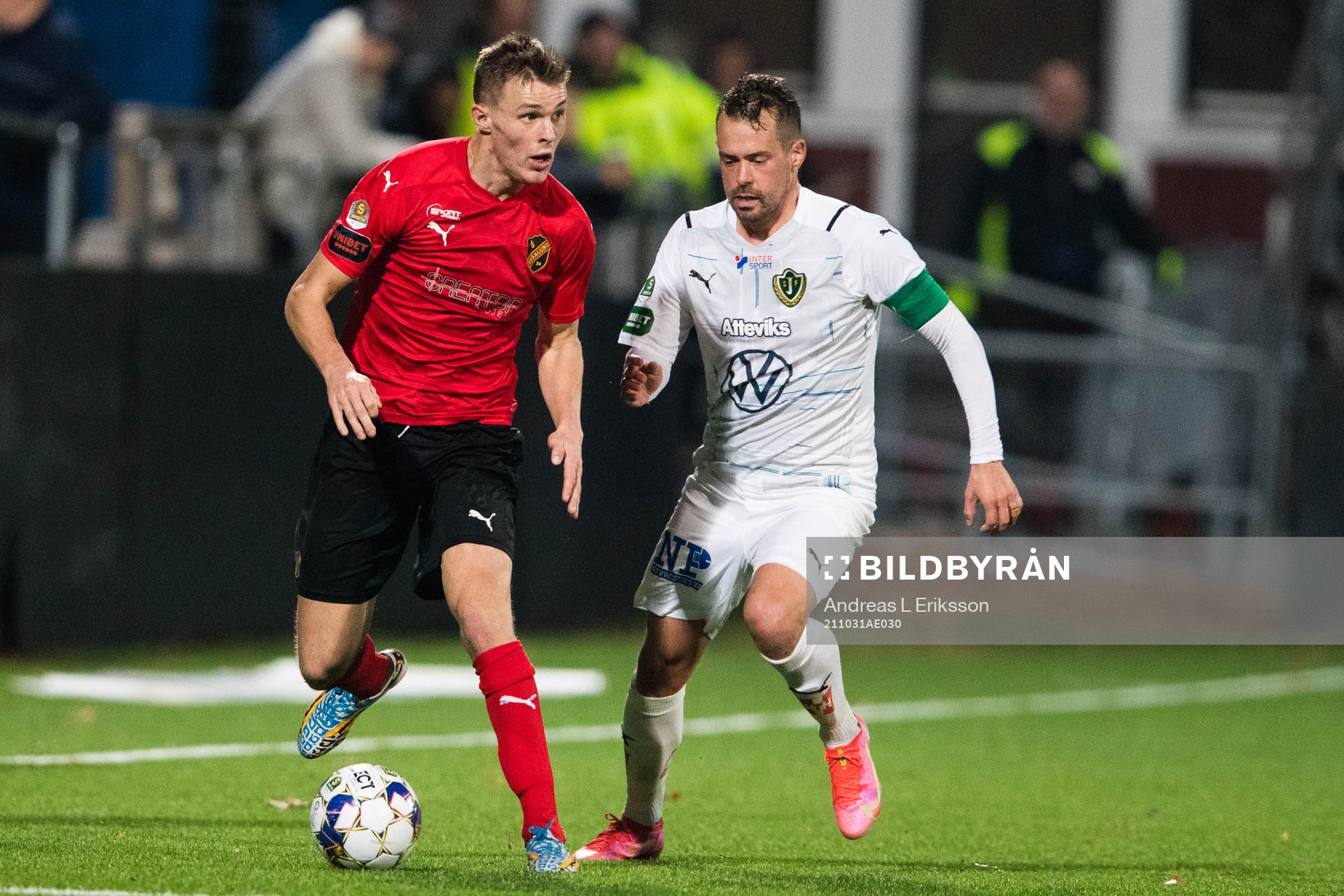 Vasalunds Daniel Söderberg och Jönköpings Fredric