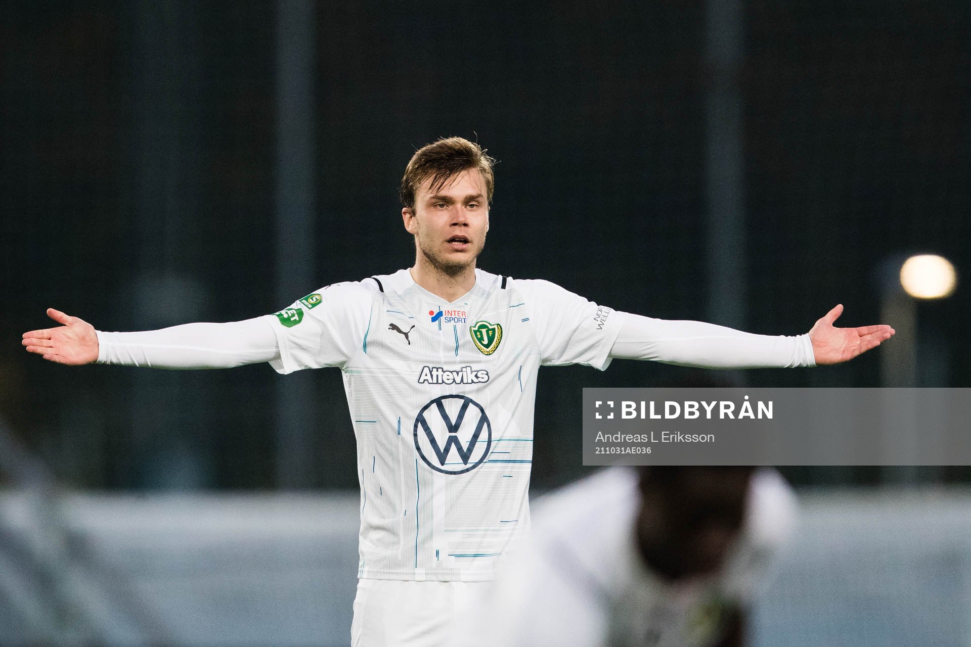 Jönköpings Marcus Degerlund reagerar