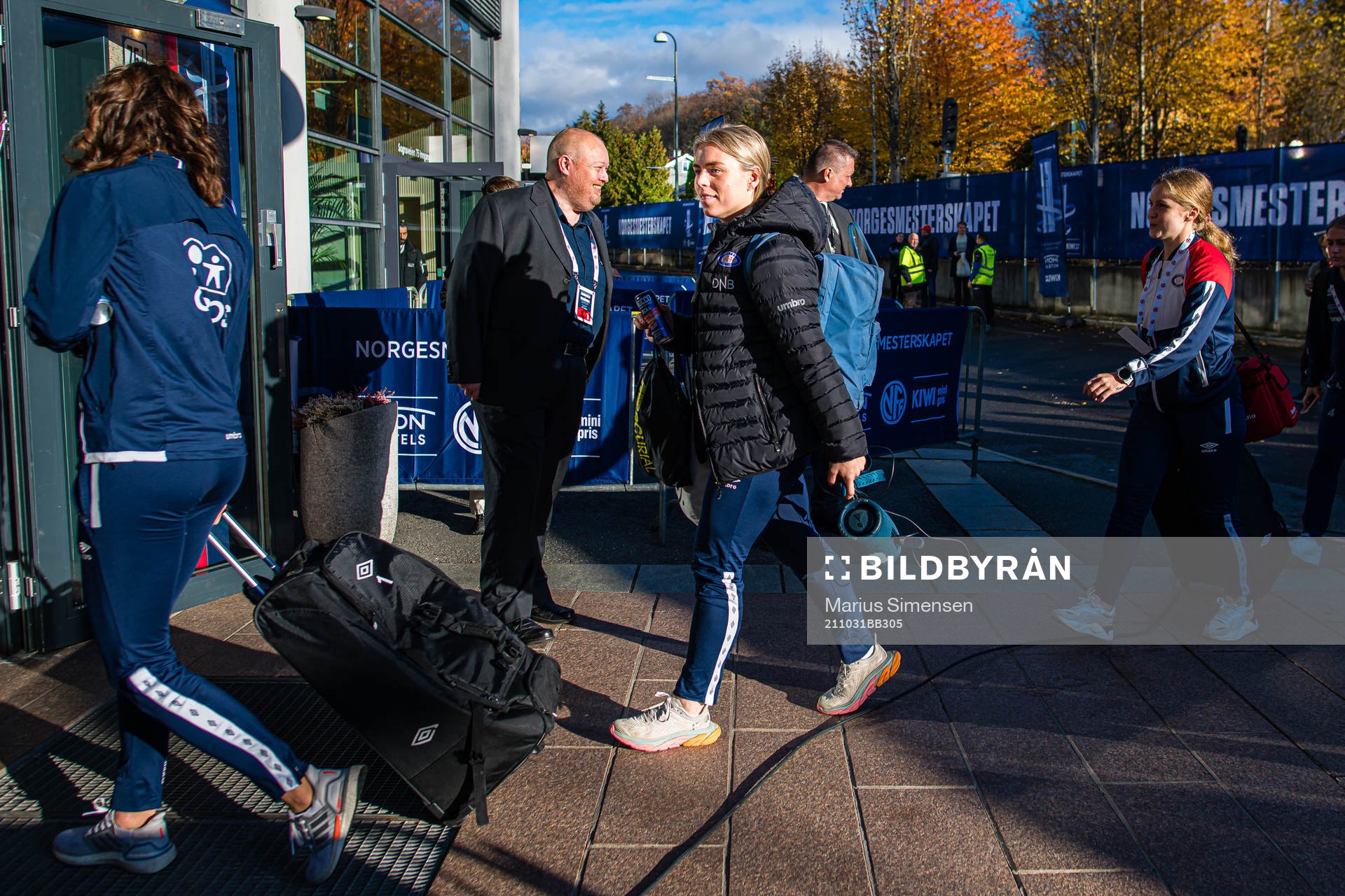 Ingibjörg Sigurdardottir of Vålerenga arrives
