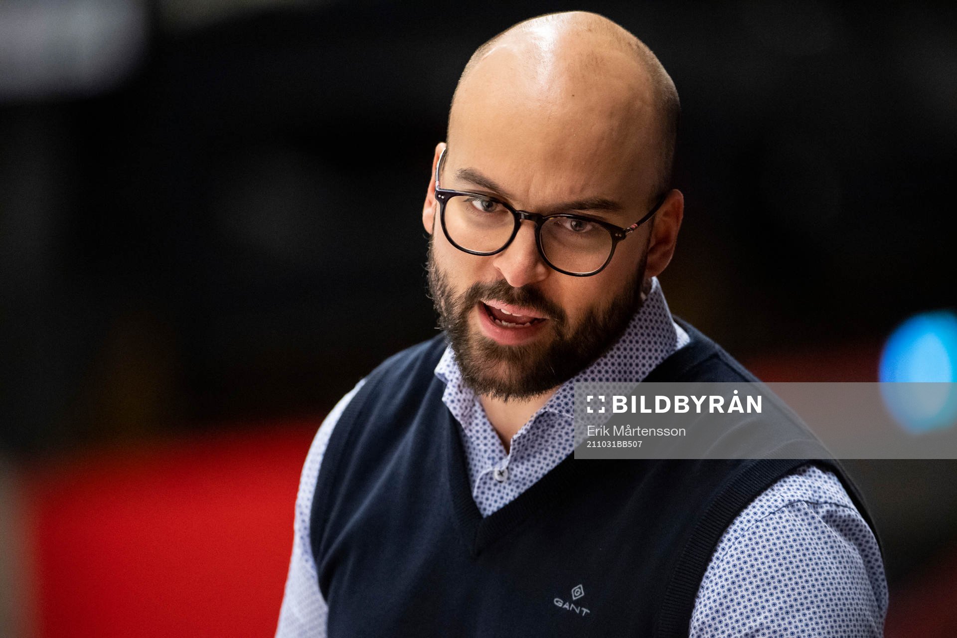 Modos tränare Björn Edlund