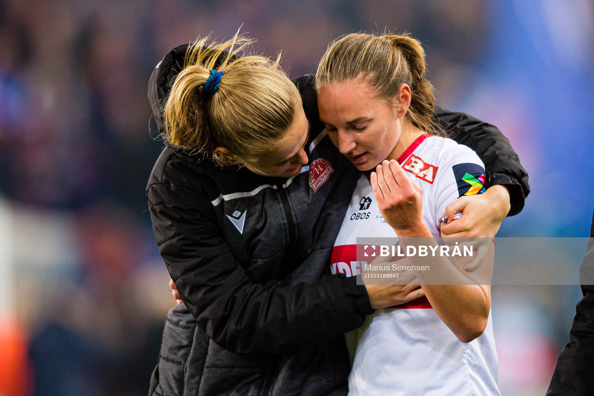 Marthine Østenstad and Marit Bratberg Lund of Sandviken