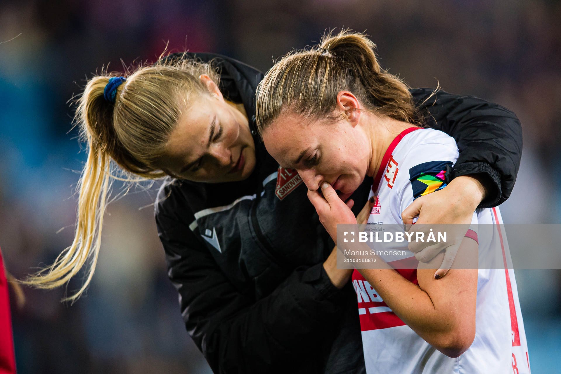 Marthine Østenstad and Marit Bratberg Lund of Sandviken