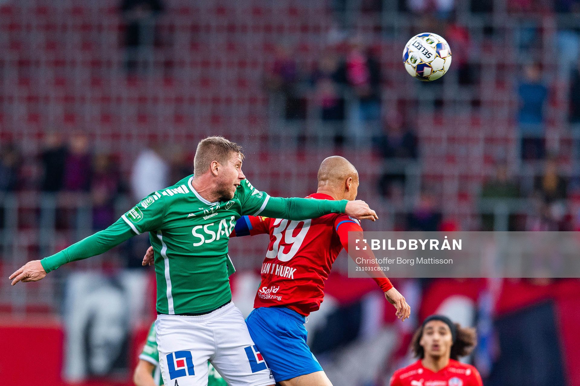 Brages Mattias Liljestrand och Helsingborgs Anthony van