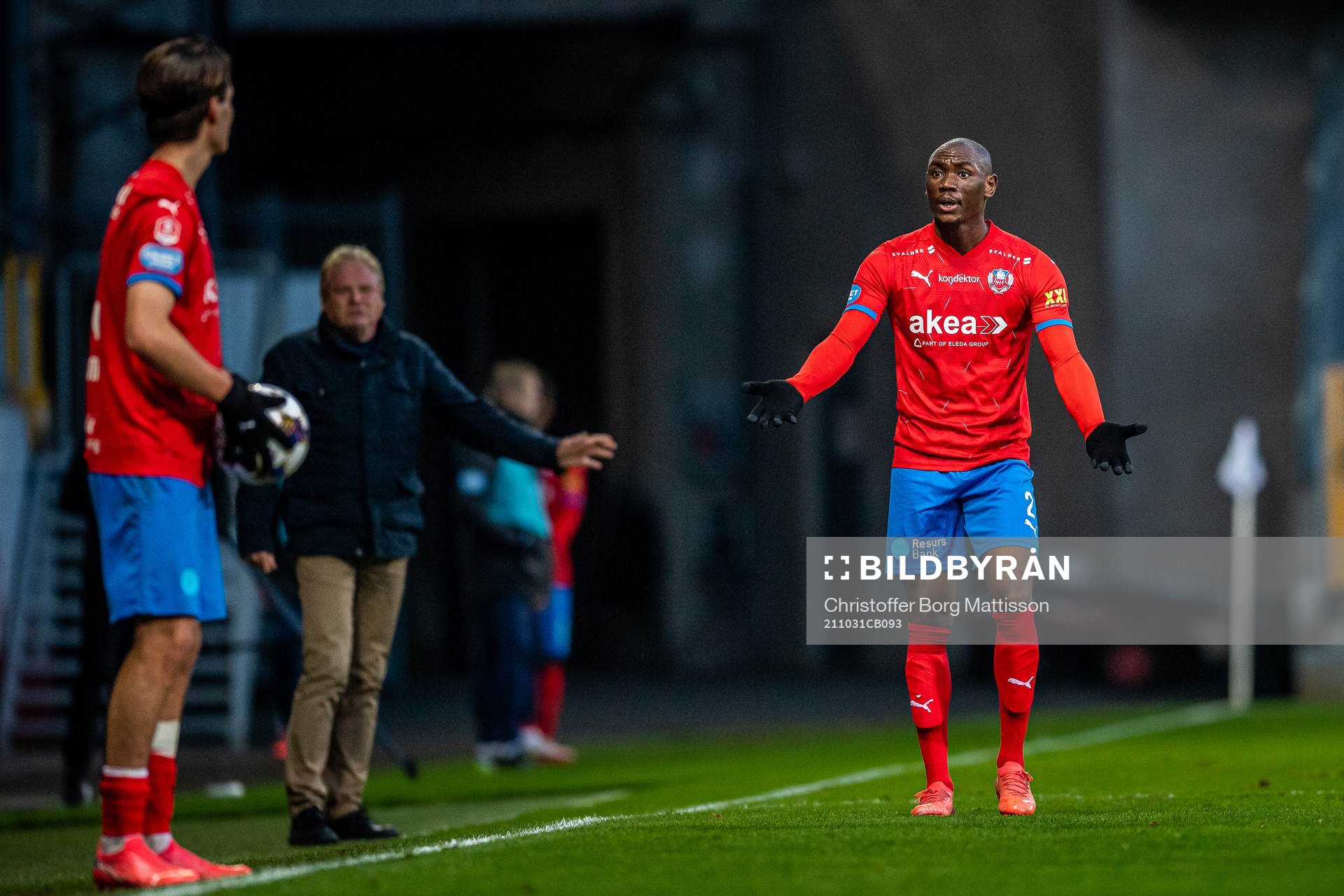 Helsingborgs Ravy Tsouka-Dozi reagerar