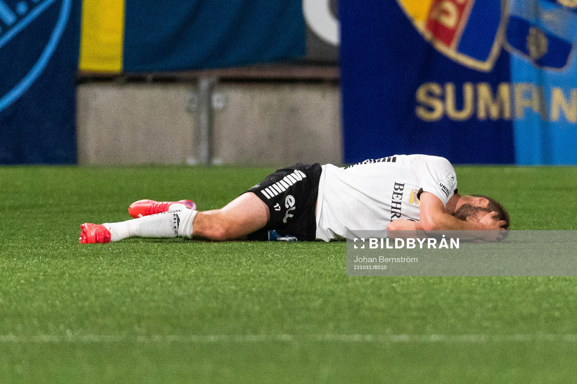 Örebros Johan Mårtensson har ont