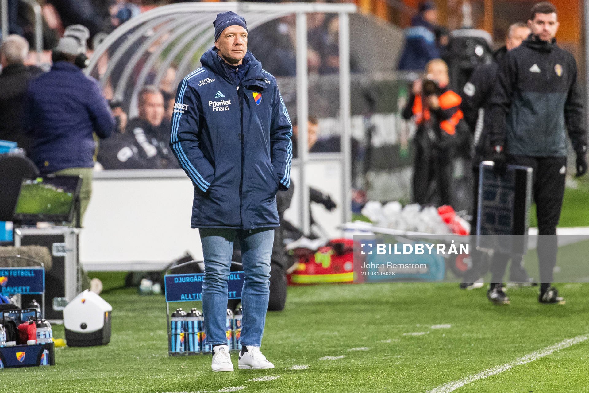 Djurgårdens tränare Kim Bergstrand