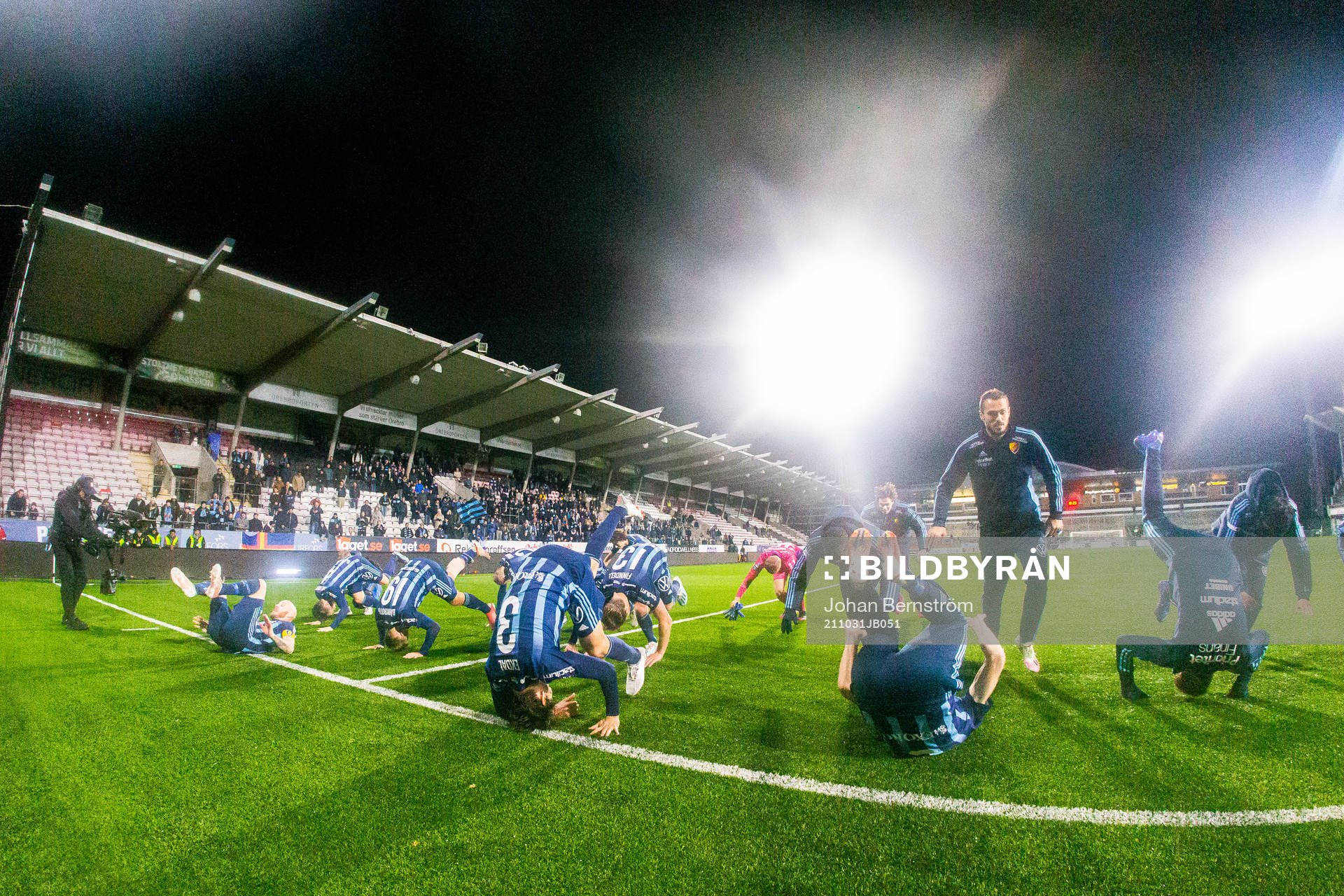 Djurgårdens spelare jublar