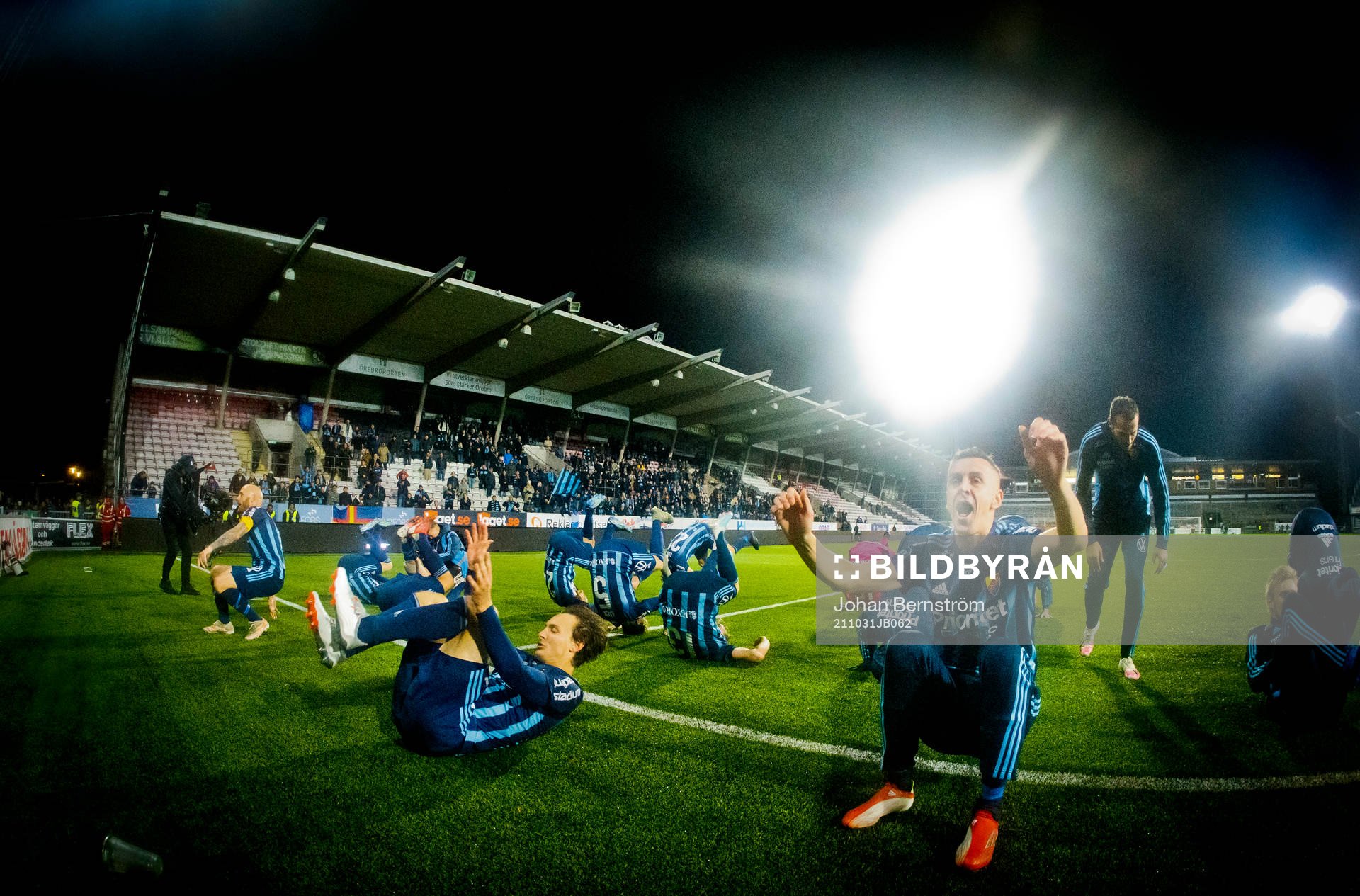 Djurgårdens Haris Radetinac jublar