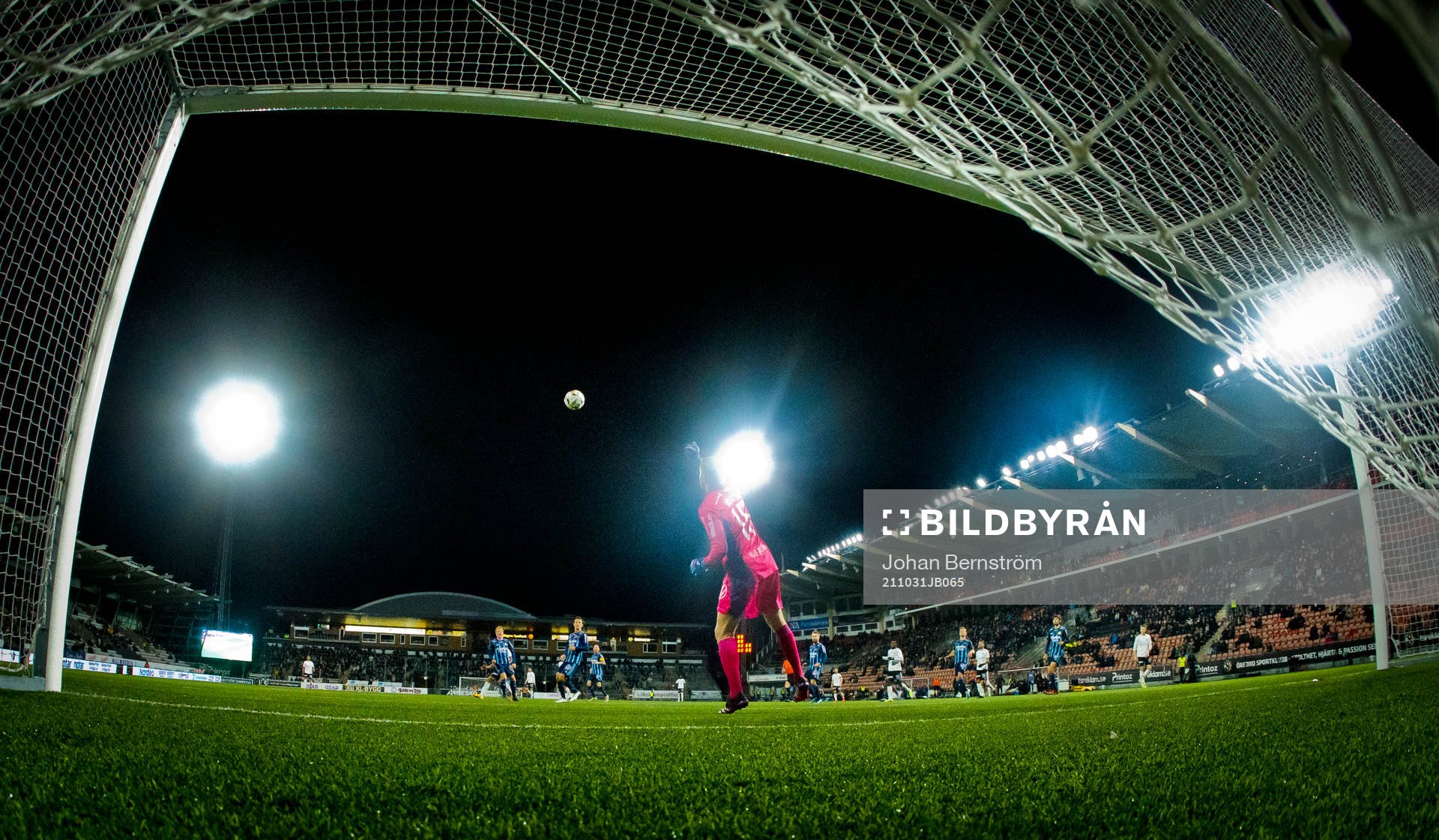 Djurgårdens målvakt Aleksandr Vasyutin
