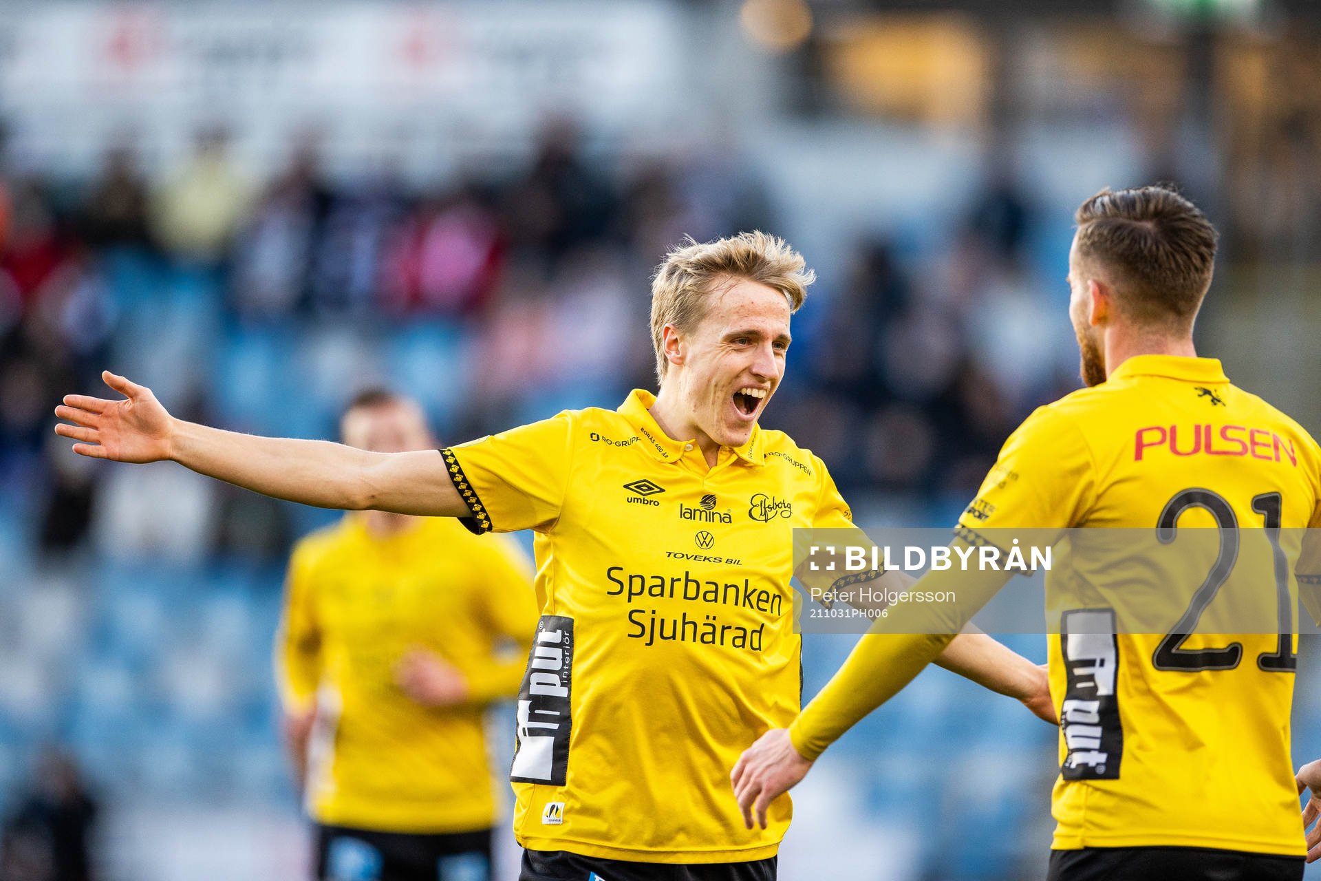 Elfsborgs Jeppe Møldrup Okkels jublar
