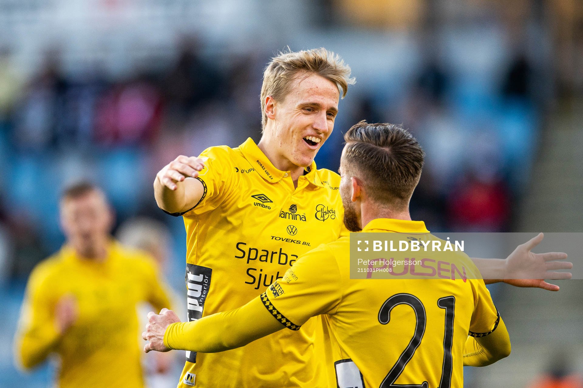 Elfsborgs Jeppe Møldrup Okkels jublar