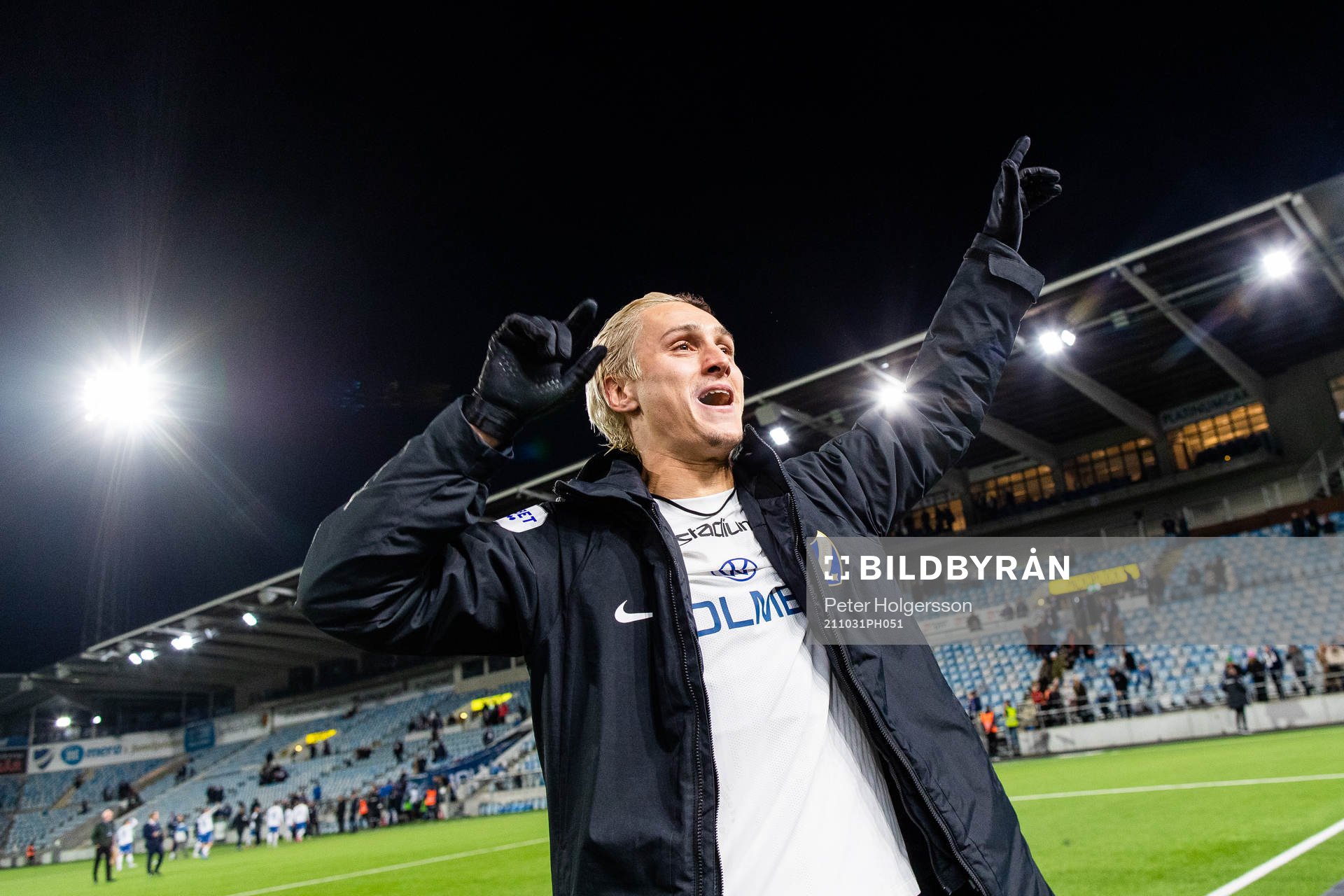 IFK Norrköpings Jonathan Levi jublar
