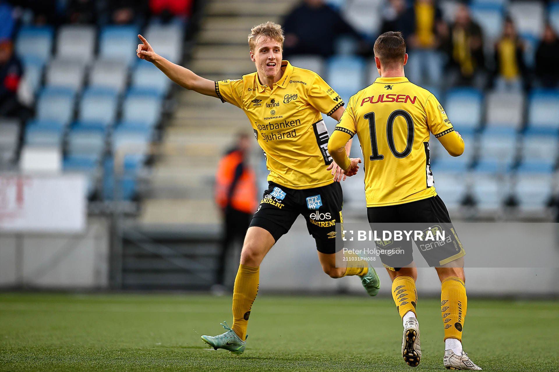Elfsborgs Jeppe Møldrup Okkels jublar