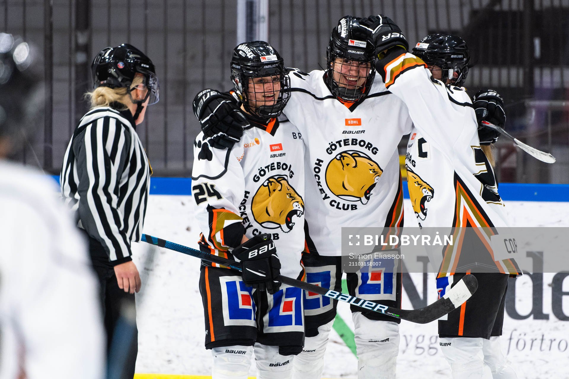 Göteborgs Tereza Radova jublar