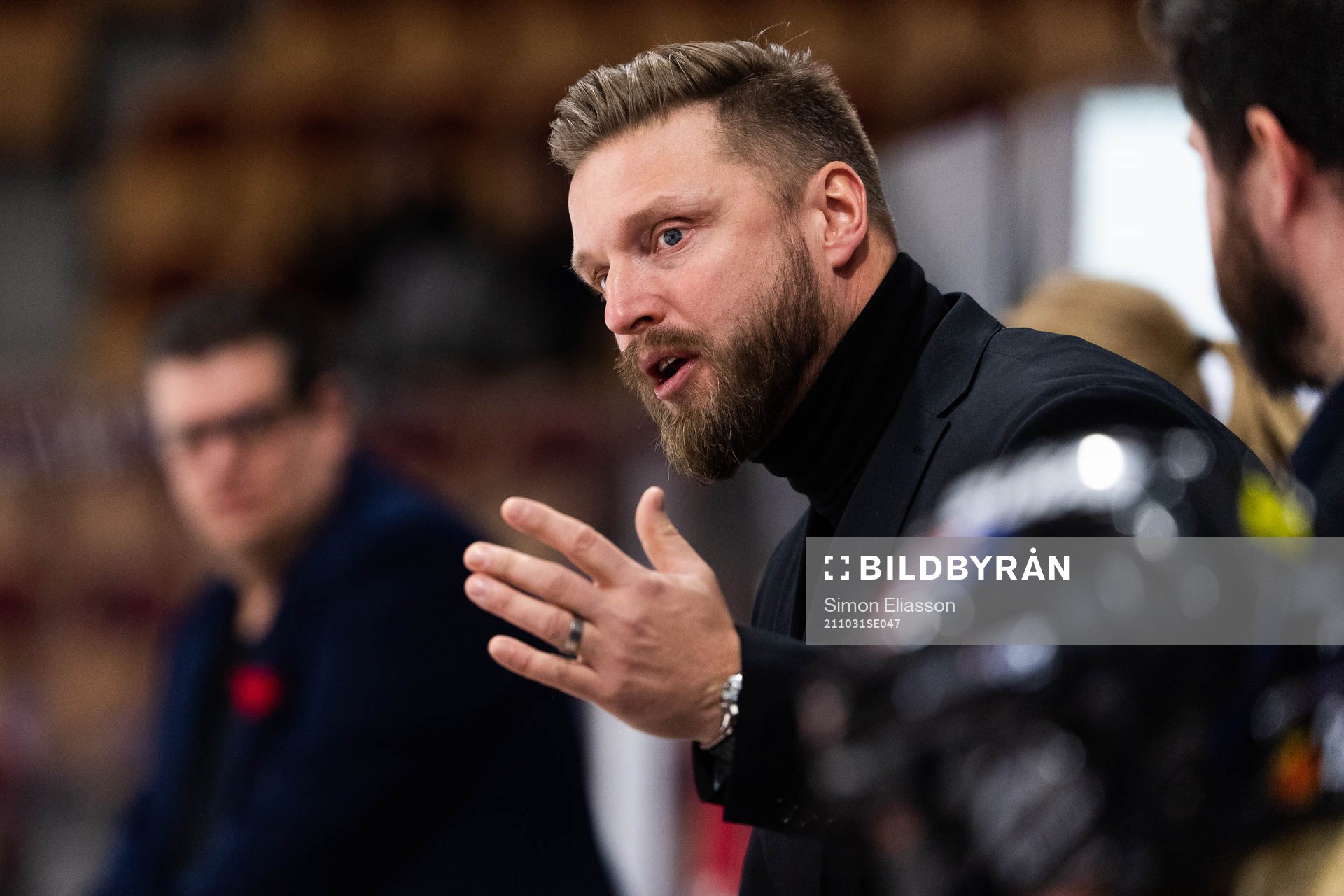 Luleås tränare Mikael Forsberg
