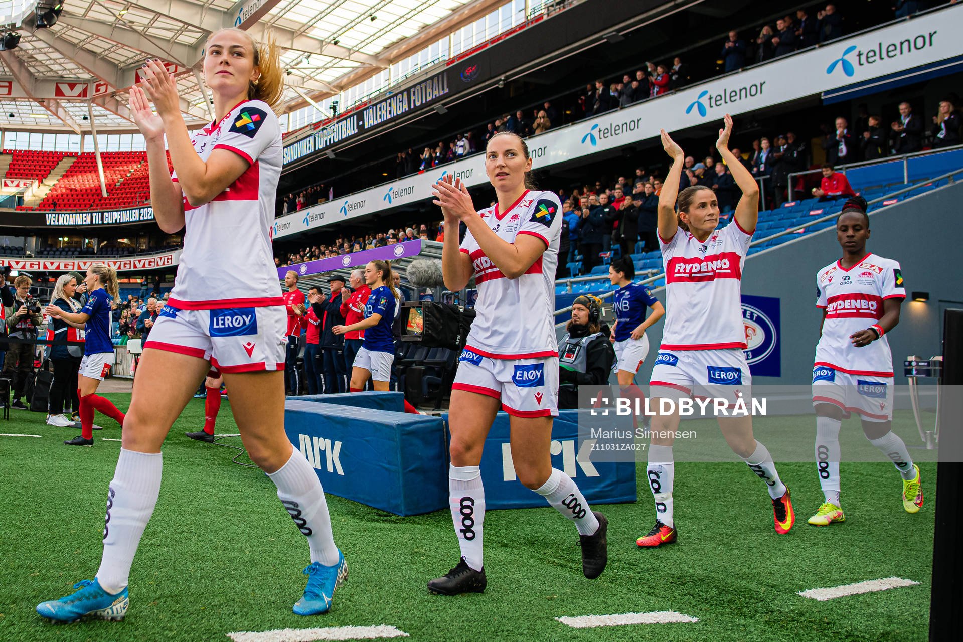 Marthine Østenstad, Marit Bratberg Lund, Ingrid Ryland and