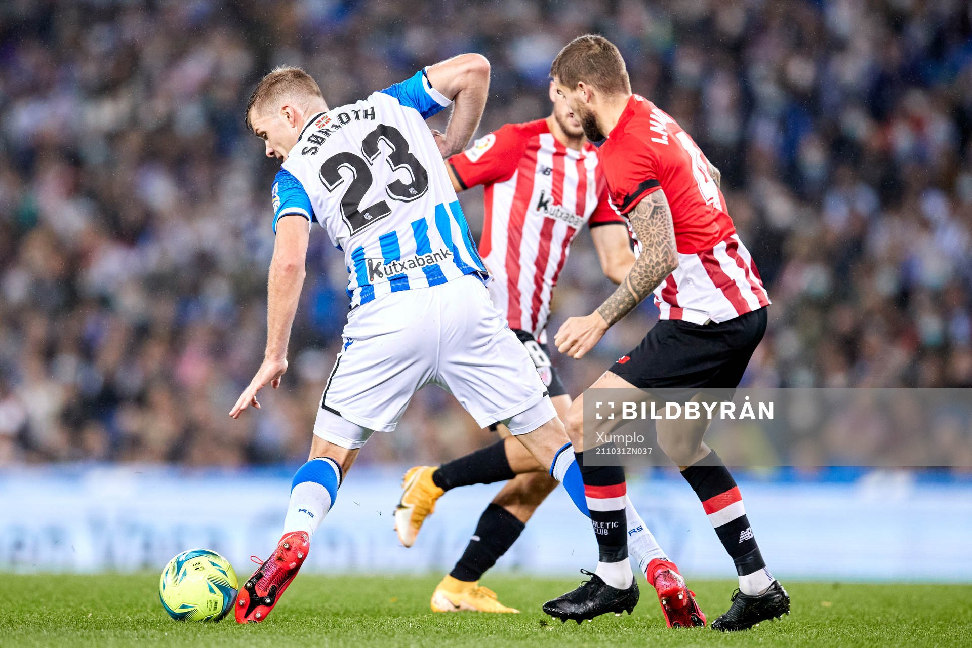 Alexander Sørloth of Real Sociedad