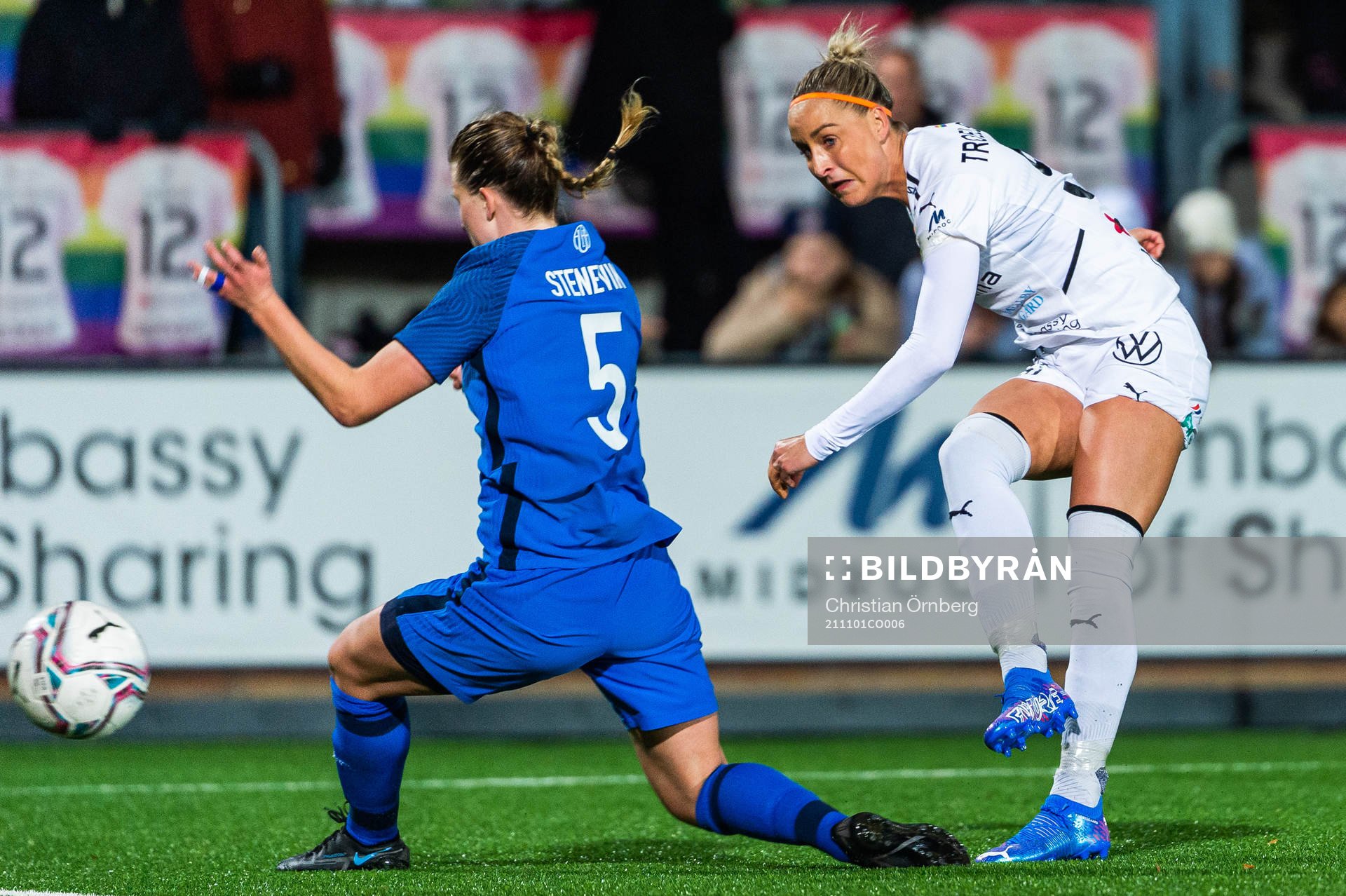 Rosengårds Sanne Troelsgaard gör 2-0 förbi Eskilstunas
