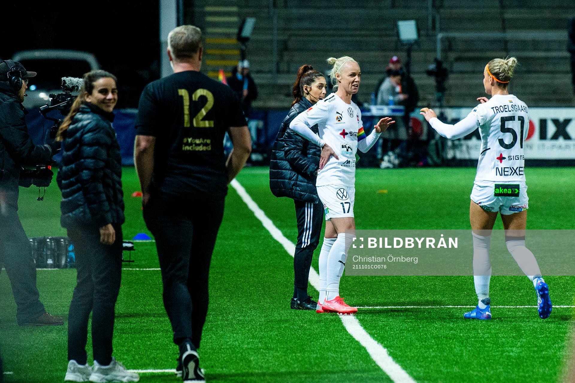 Rosengårds Caroline Seger byts in och ut går Sanne