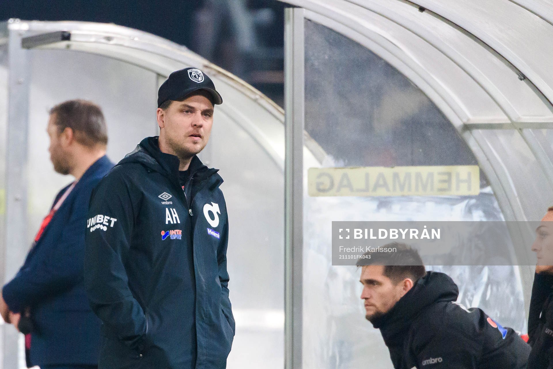 Degerfors tränare Andreas Holmberg deppar