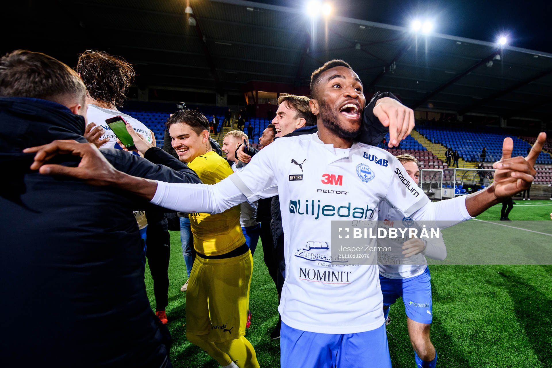 Värnamos Christian Moses jublar