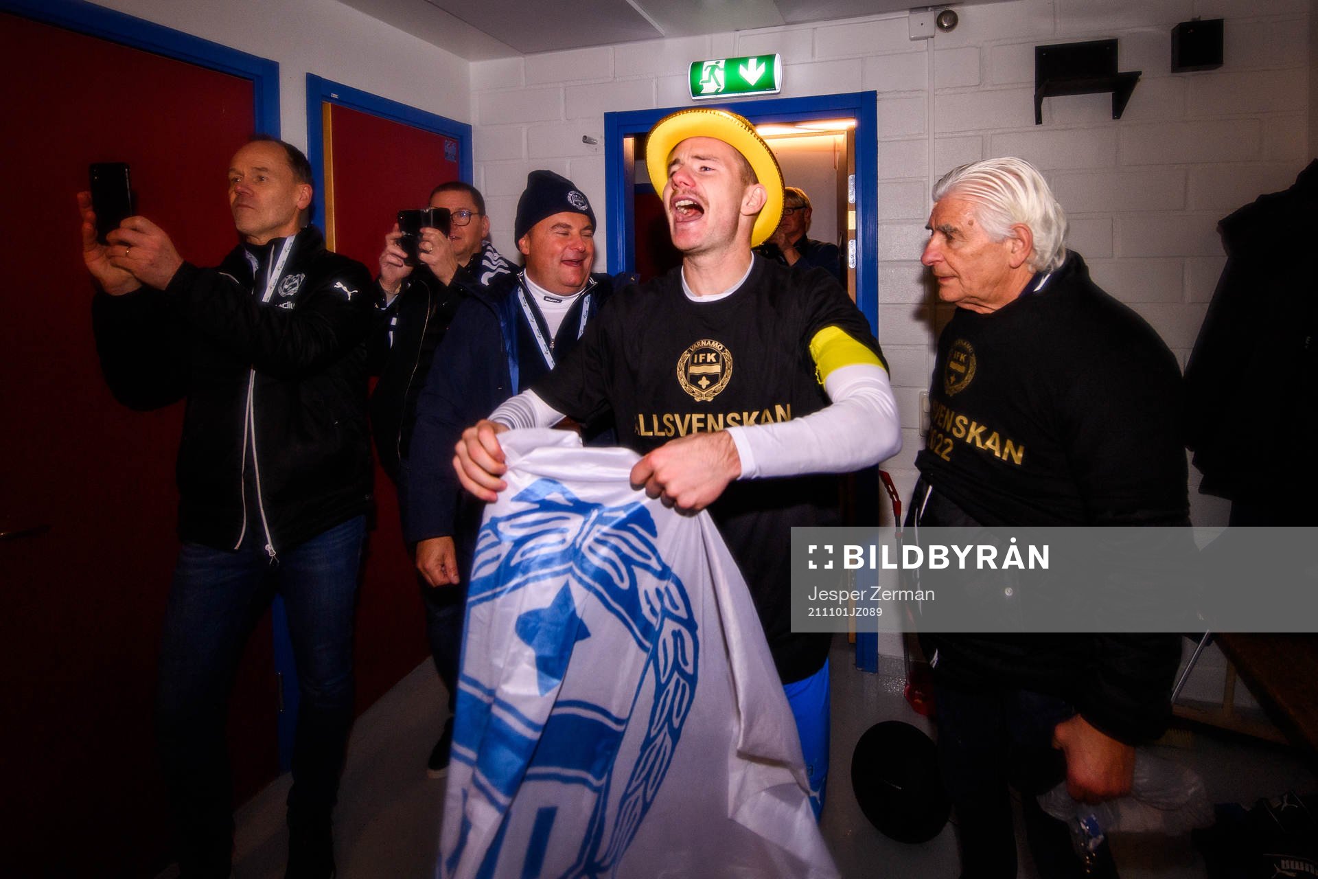 Värnamos Freddy Winsth jublar