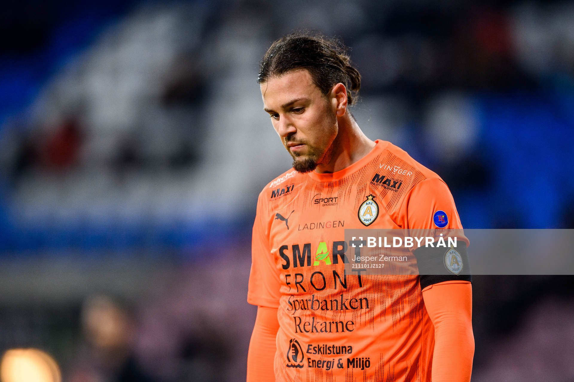 AFC Eskilstunas Abdelkarim Mammar Chaouche deppar