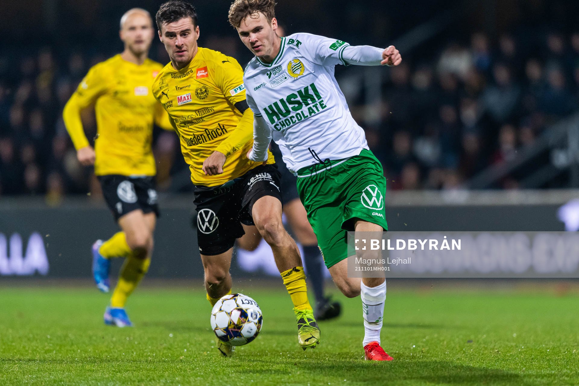 Mjällbys Jesper Gustavsson och Hammarbys Williot Swedberg